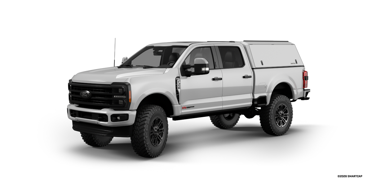 F-250/F-350 Truck Bed Cap SmartCap Edge Commercial OEM White 23-26 Ford F-250/F-350 Super Duty 6.5 Foot Standard Bed RSI SmartCap