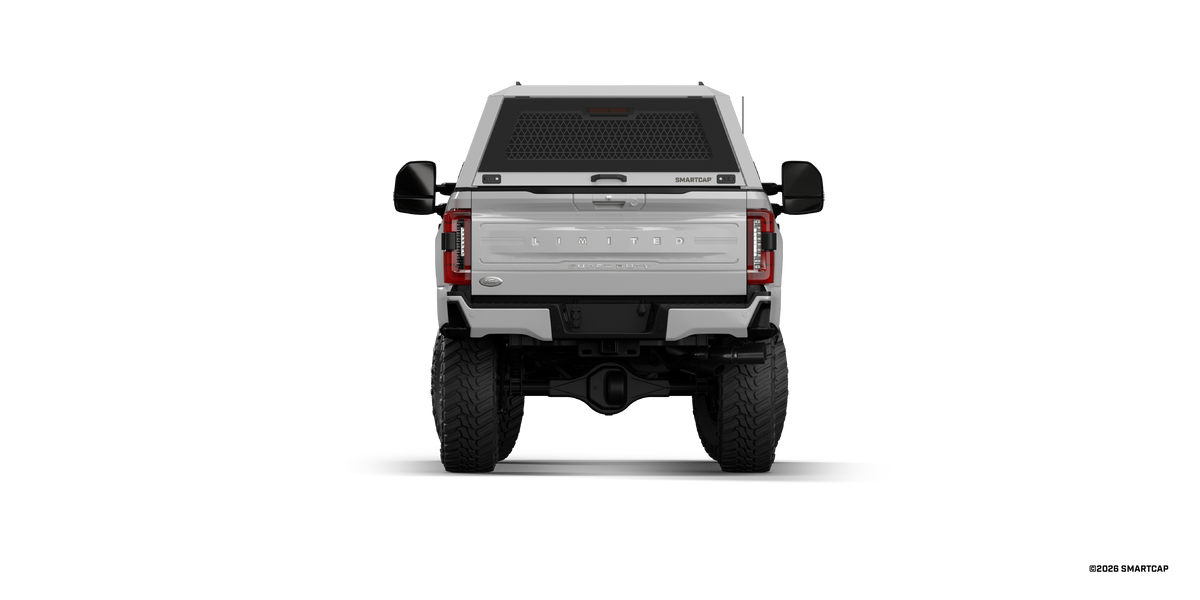 F-250/F-350 Truck Bed Cap SmartCap Edge Commercial OEM White 23-26 Ford F-250/F-350 Super Duty 6.5 Foot Standard Bed RSI SmartCap