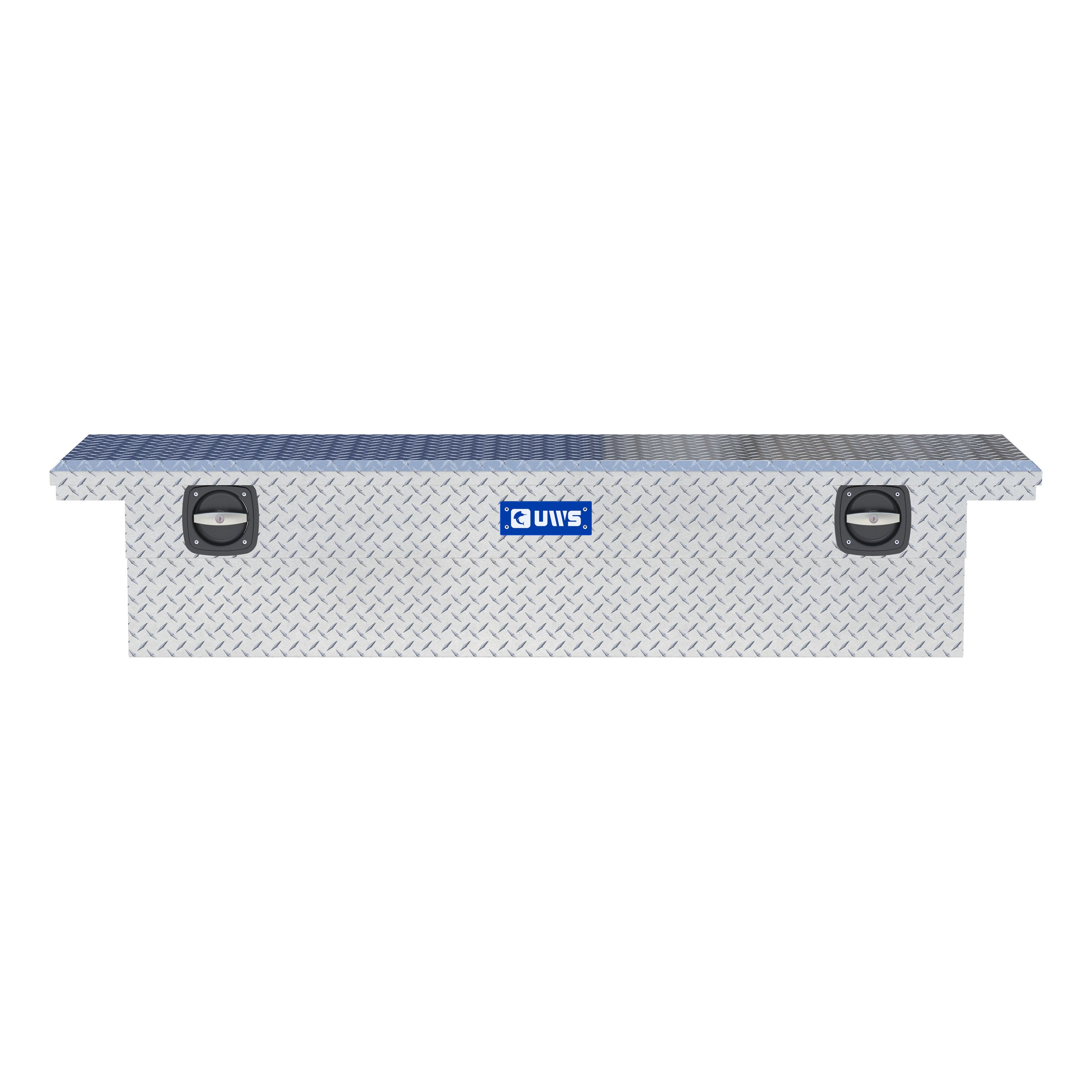UWS EC10021 Secure Lock 72-Inch Heavy-Wall Aluminum Truck Tool Box with Low Profile, RigidCore Lid