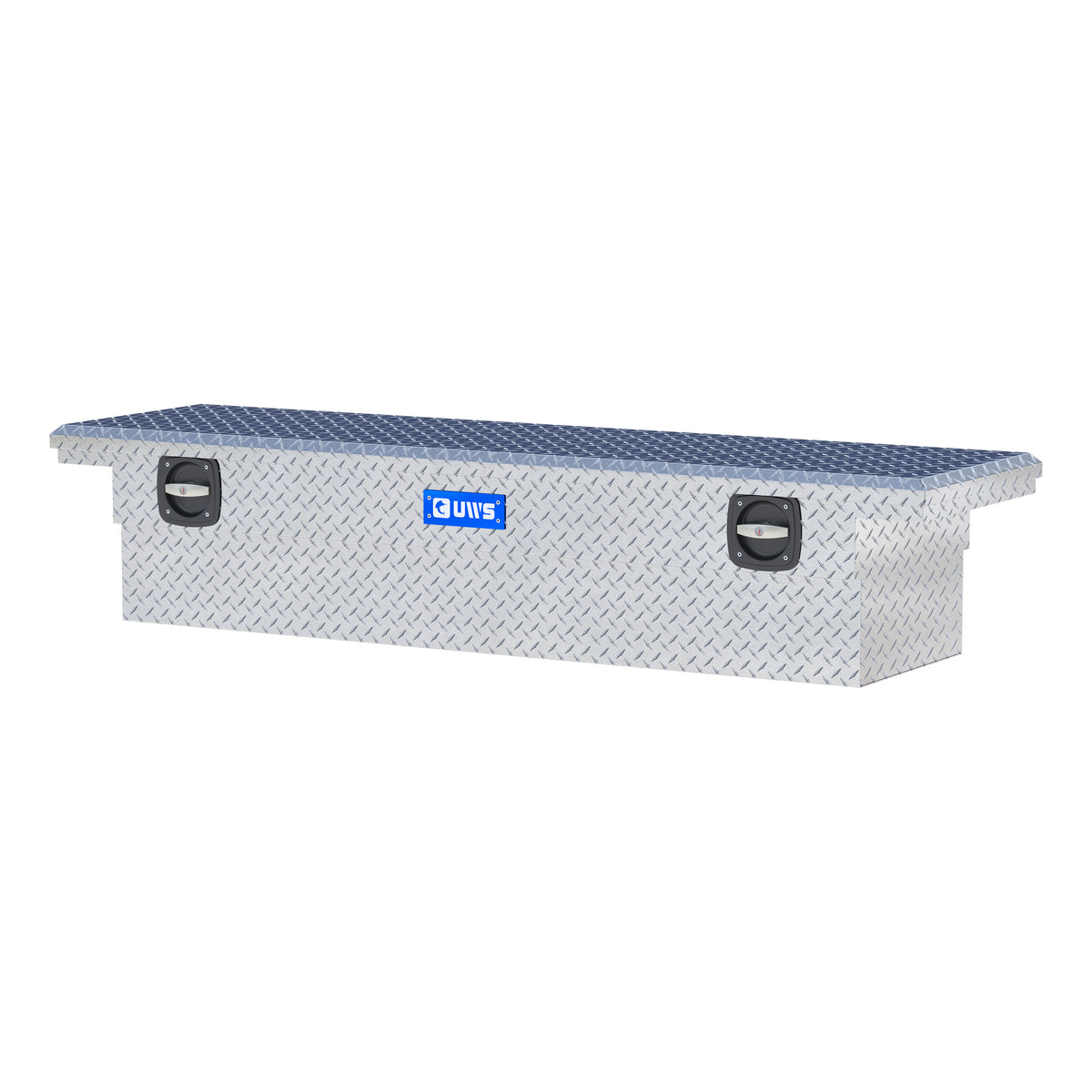 UWS EC10021 Secure Lock 72-Inch Heavy-Wall Aluminum Truck Tool Box with Low Profile, RigidCore Lid