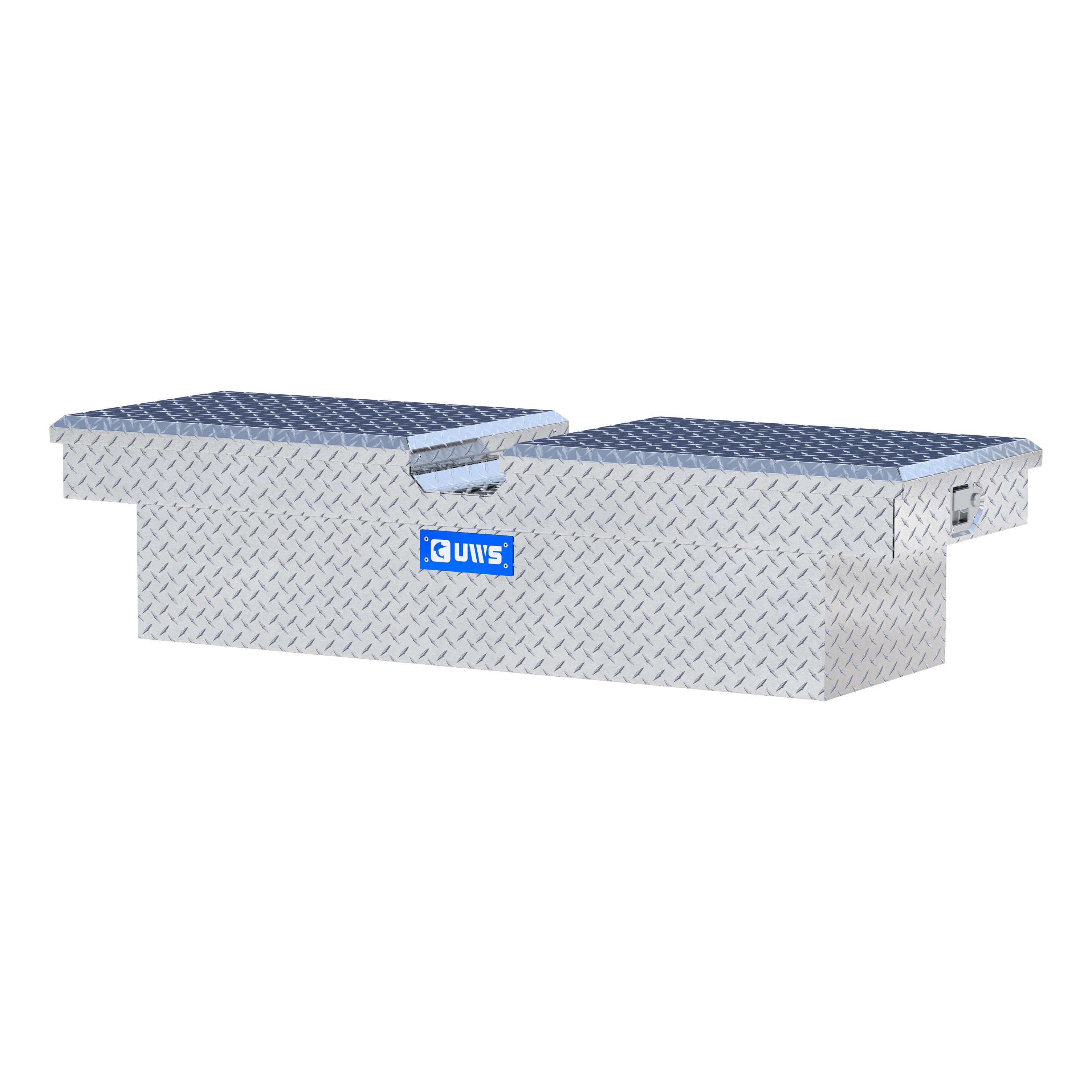 UWS EC10041 60-Inch Heavy-Wall Aluminum Gull Wing Truck Tool Box, RigidCore Lids