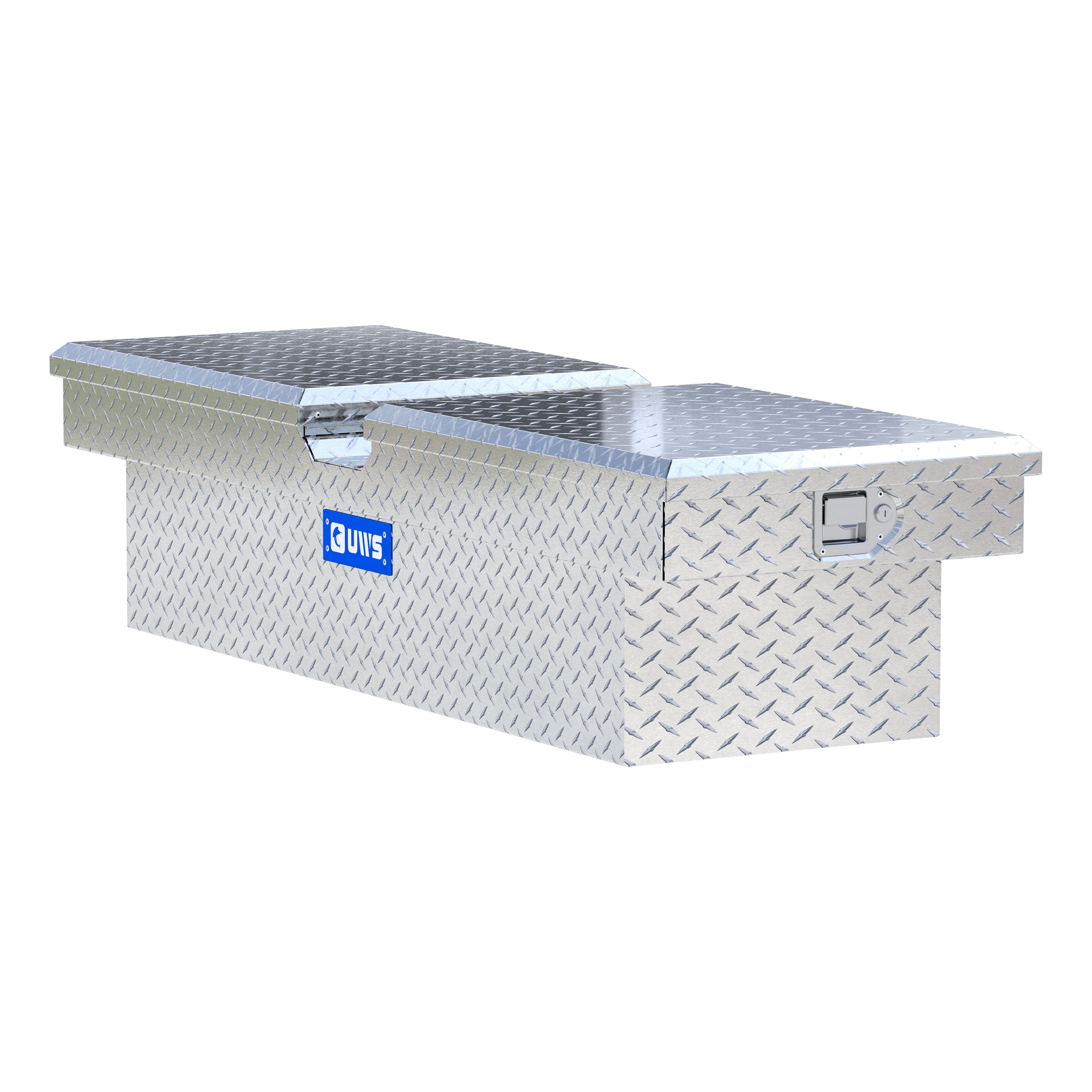 UWS EC10041 60-Inch Heavy-Wall Aluminum Gull Wing Truck Tool Box, RigidCore Lids