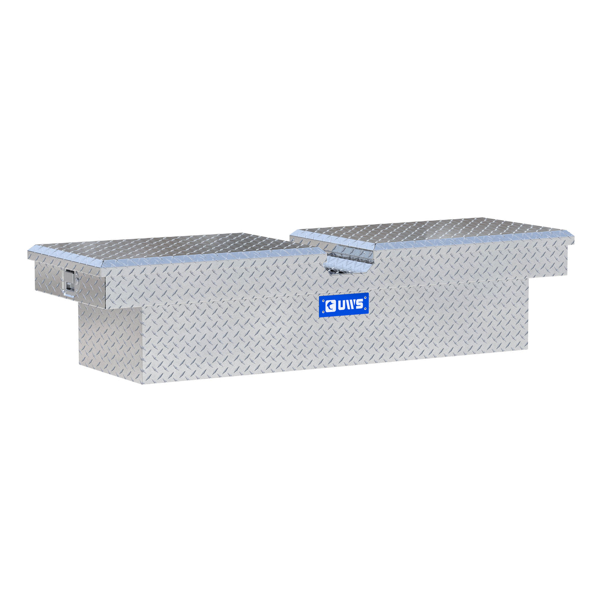 UWS EC10051 63-Inch Heavy-Wall Aluminum Gull Wing Truck Tool Box, RigidCore Lids