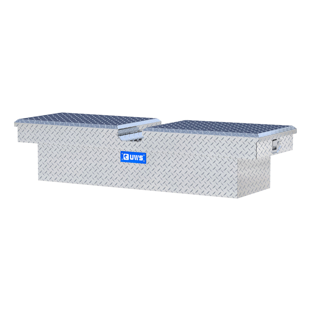 UWS EC10051 63-Inch Heavy-Wall Aluminum Gull Wing Truck Tool Box, RigidCore Lids