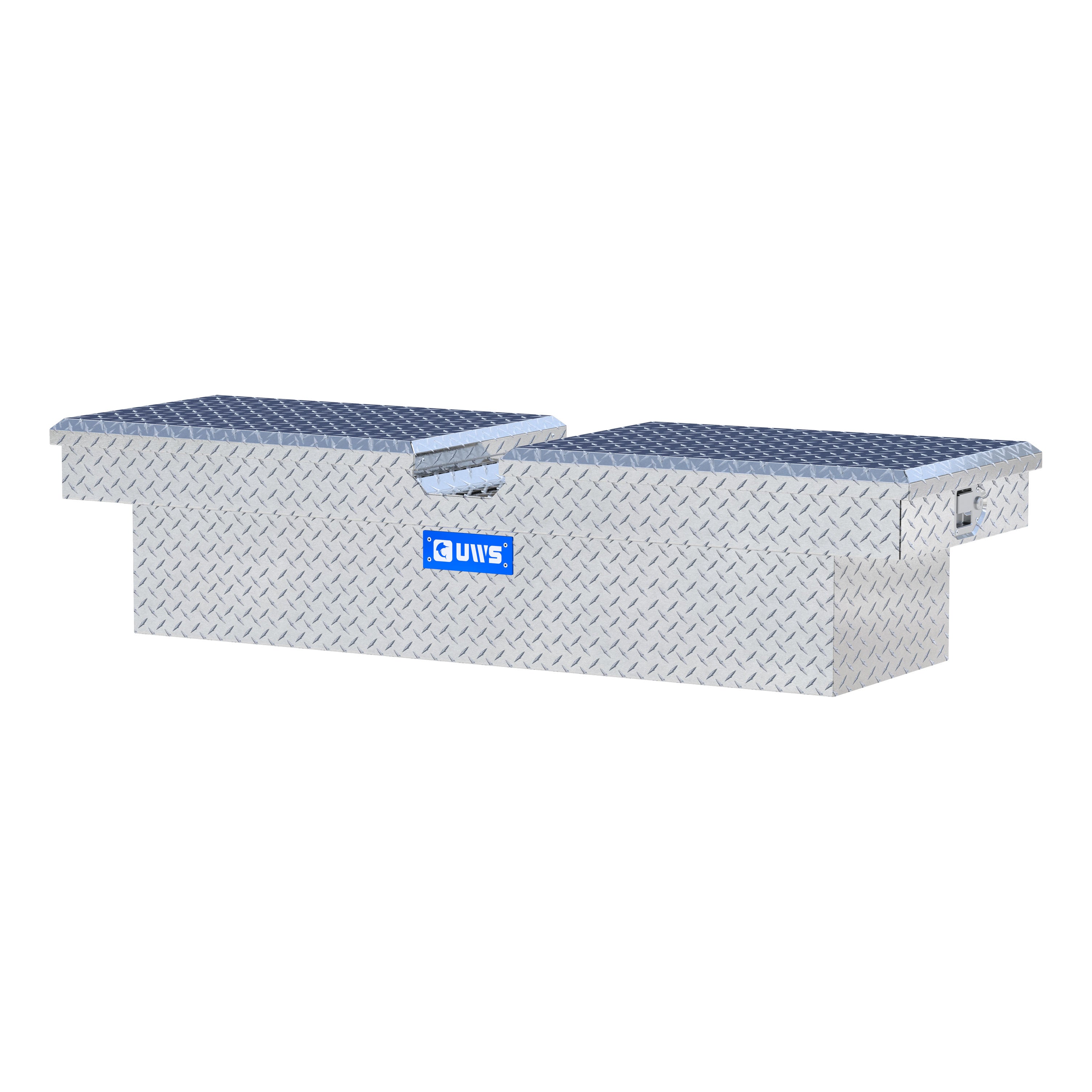 UWS EC10051 63-Inch Heavy-Wall Aluminum Gull Wing Truck Tool Box, RigidCore Lids