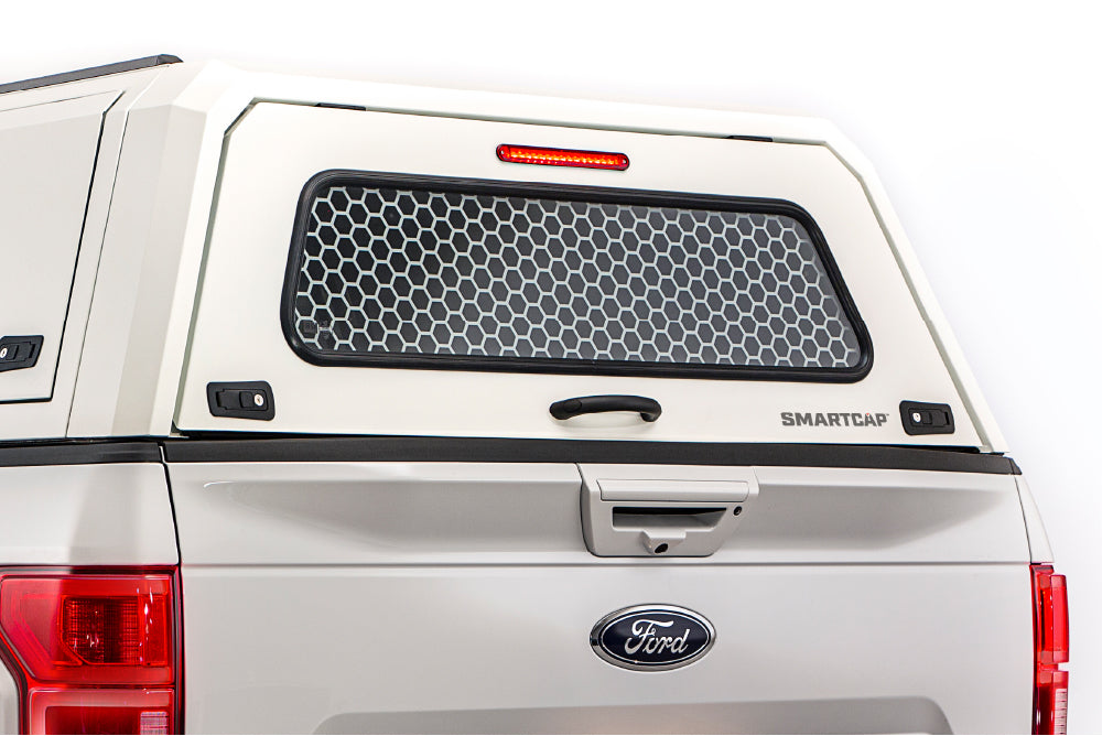 RAM 1500 Truck Bed Cap SmartCapEVOc Commercial OEM White For 19-26 RAM 1500 6.4 Foot Standard Bed SmartCap