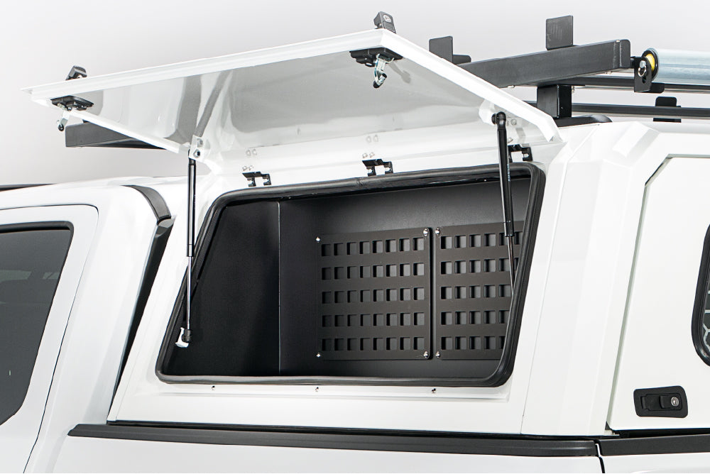 RAM 1500 Truck Bed Cap SmartCapEVOc Commercial OEM White For 19-26 RAM 1500 6.4 Foot Standard Bed SmartCap