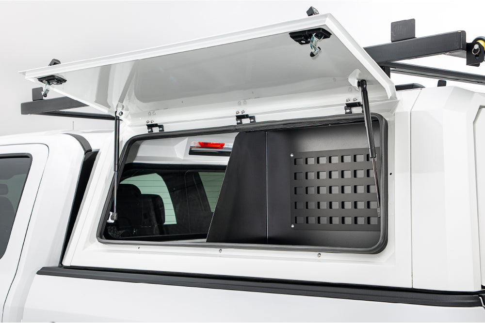 RAM 1500 Truck Bed Cap SmartCapEVOc Commercial OEM White For 19-26 RAM 1500 6.4 Foot Standard Bed SmartCap