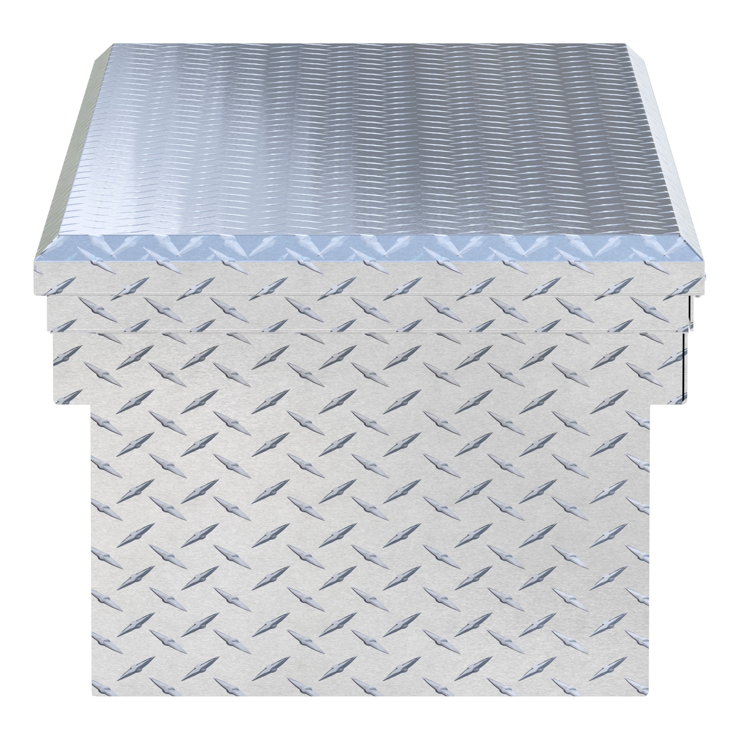 UWS EC10221 60-Inch Heavy-Wall Aluminum Truck Tool Box with Low Profile, RigidCore Lid