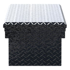 UWS EC10232 60-Inch Gloss Black Heavy-Wall Aluminum Truck Tool Box with Low Profile, RigidCore Lid