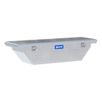 UWS EC10291 63-Inch Heavy-Wall Aluminum Angled Truck Tool Box with Low Profile, RigidCore Lid
