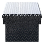UWS EC10342 63-Inch Gloss Black Heavy-Wall Aluminum Truck Tool Box with Low Profile, RigidCore Lid