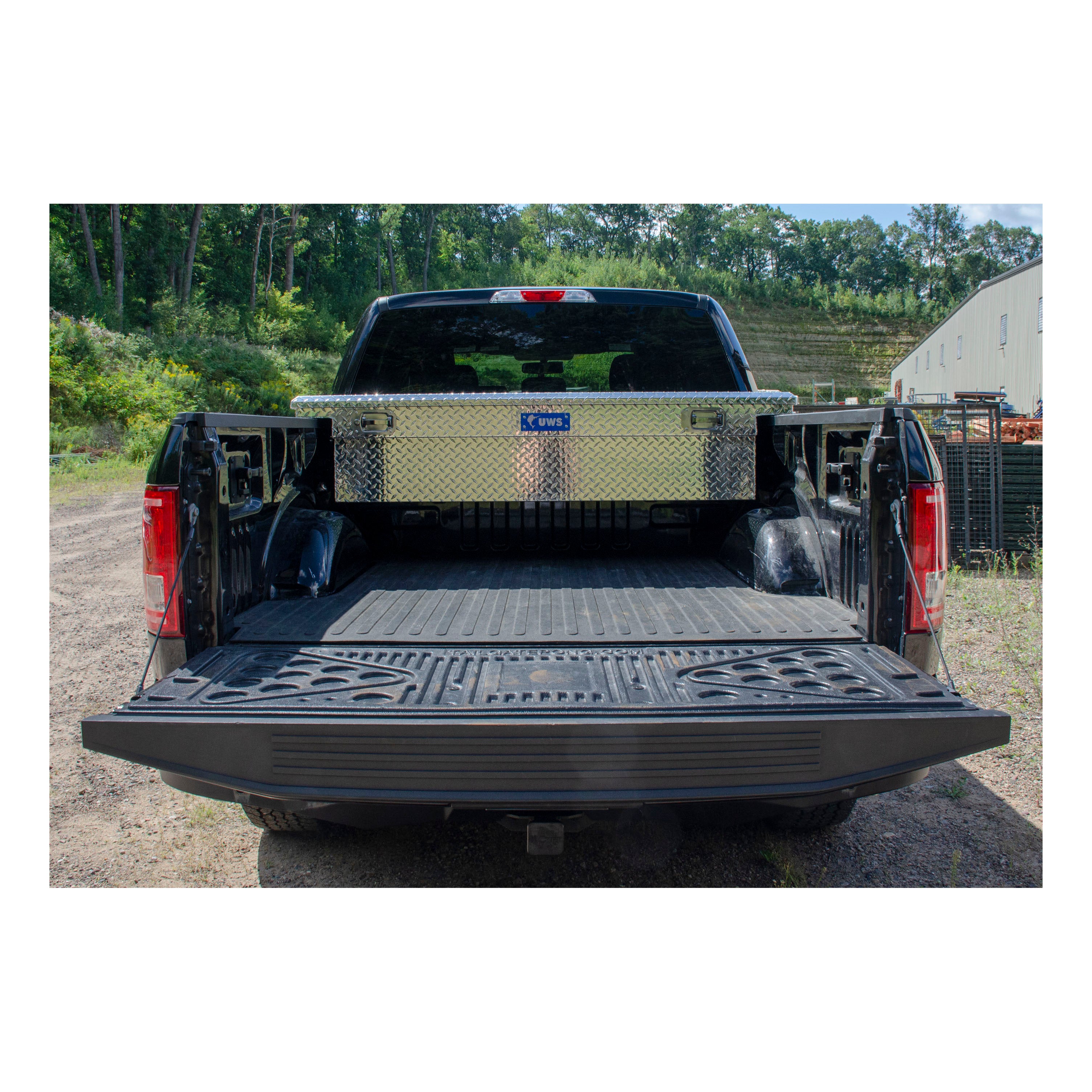 UWS EC10481 Pull Handle 69-Inch Heavy-Wall Aluminum Truck Tool Box with Low Profile, RigidCore Lid