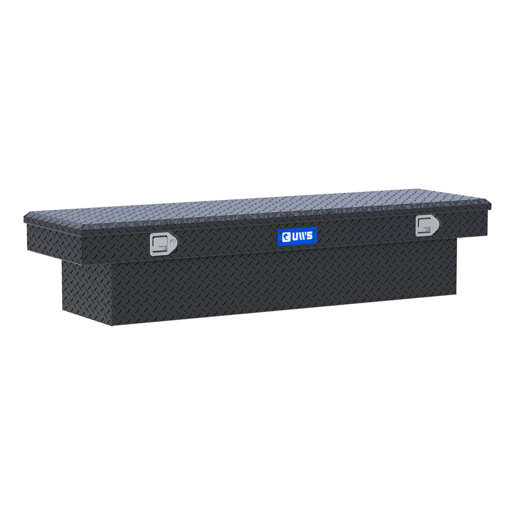 UWS EC10513 69-Inch Matte Black Heavy-Wall Aluminum Truck Tool Box, RigidCore Lid
