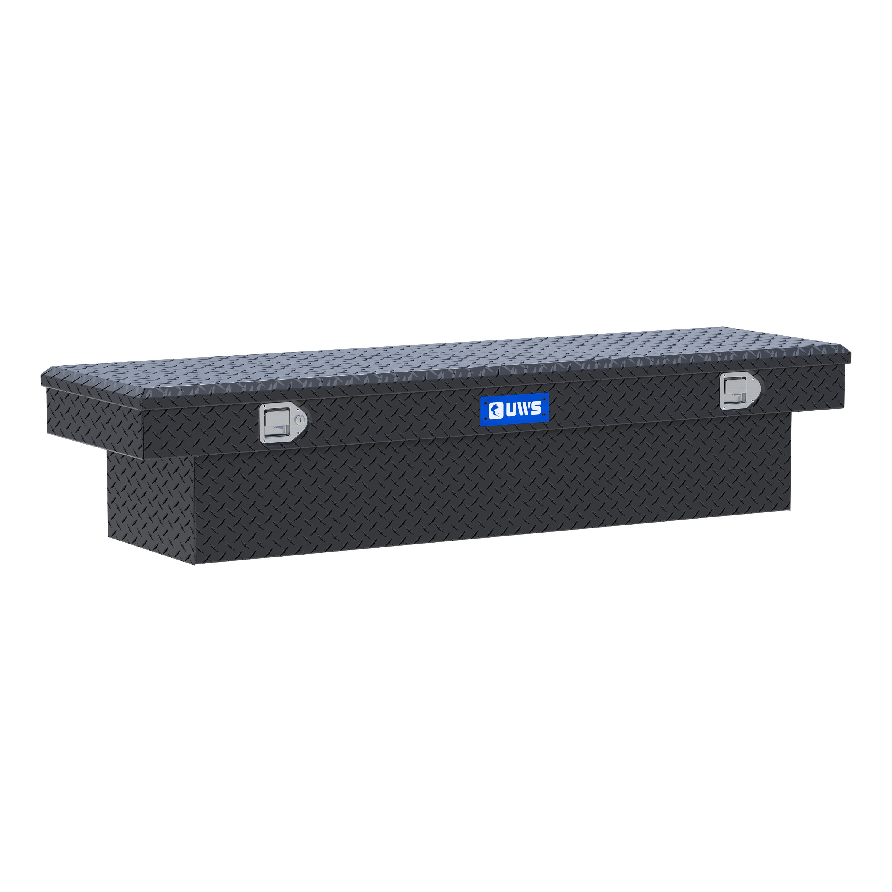 UWS EC10513 69-Inch Matte Black Heavy-Wall Aluminum Truck Tool Box, RigidCore Lid