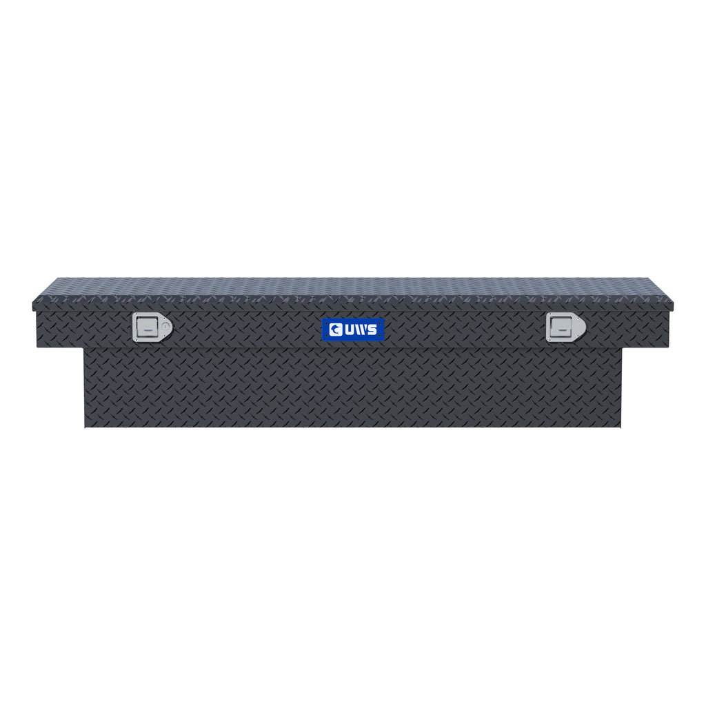 UWS EC10513 69-Inch Matte Black Heavy-Wall Aluminum Truck Tool Box, RigidCore Lid