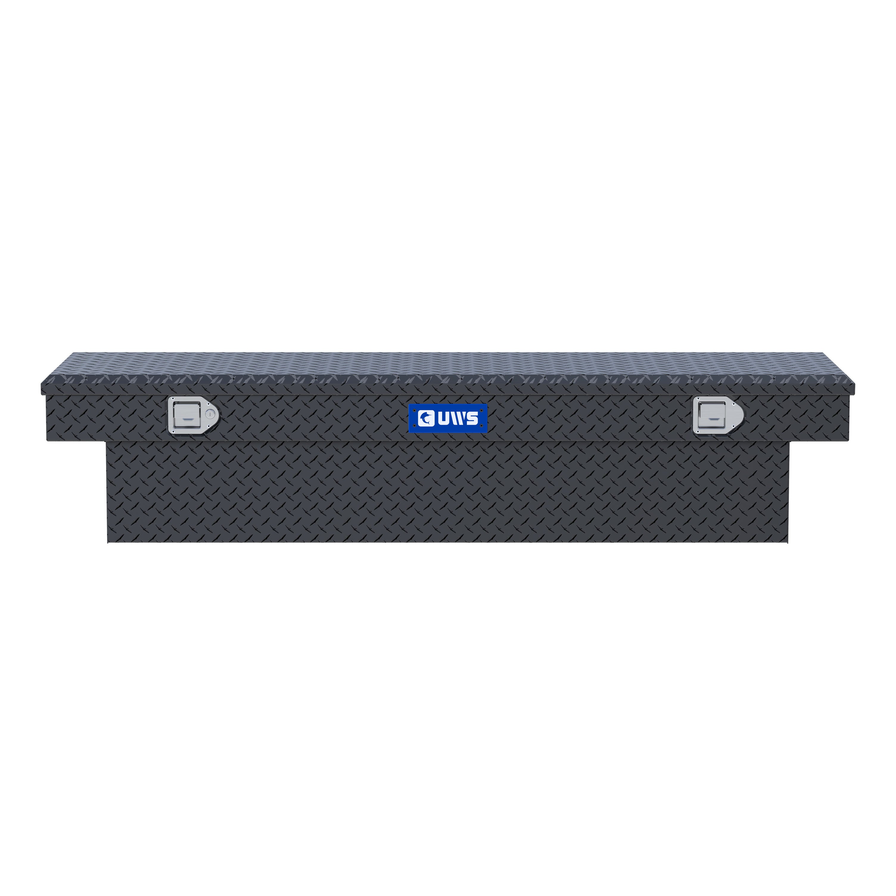 UWS EC10513 69-Inch Matte Black Heavy-Wall Aluminum Truck Tool Box, RigidCore Lid