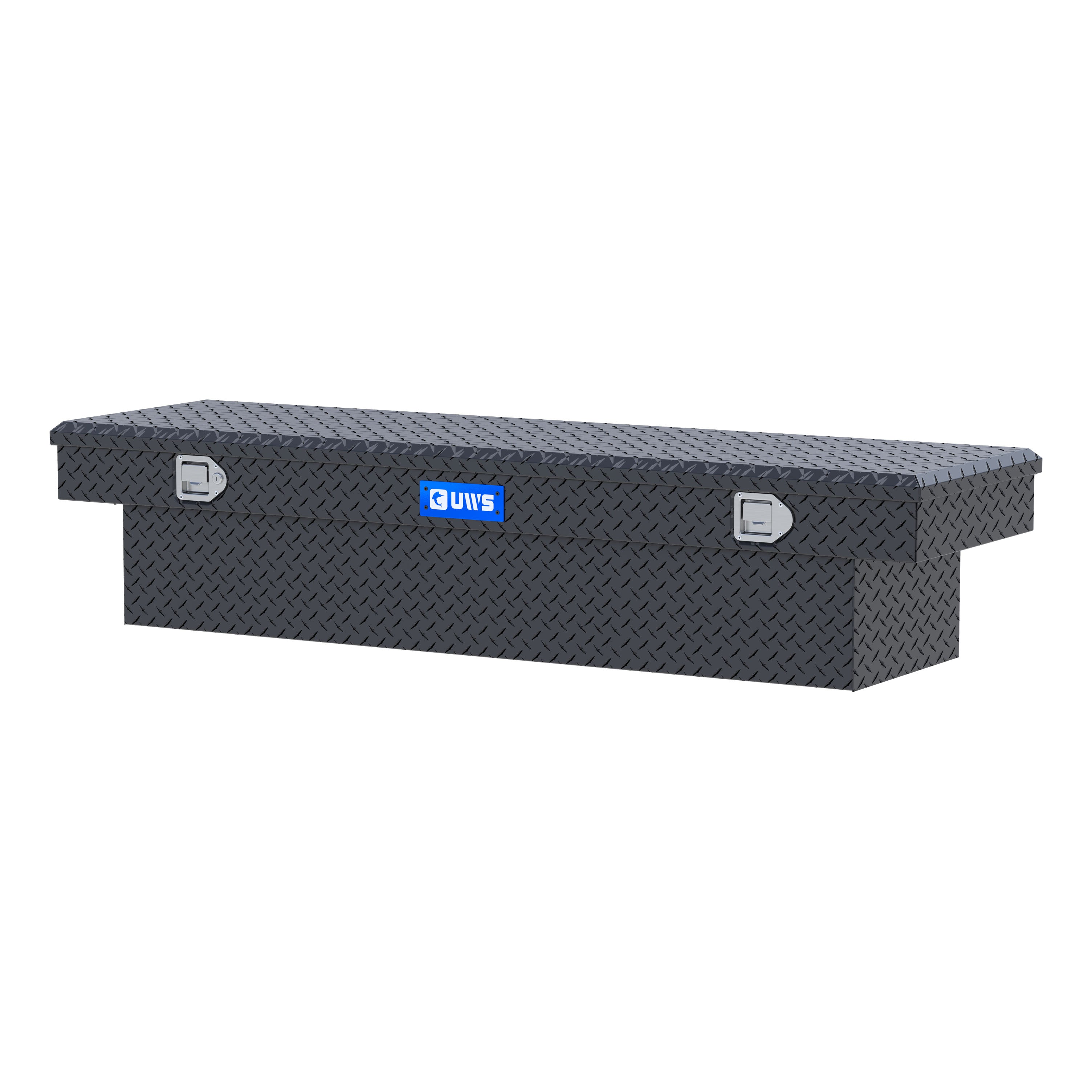 UWS EC10513 69-Inch Matte Black Heavy-Wall Aluminum Truck Tool Box, RigidCore Lid