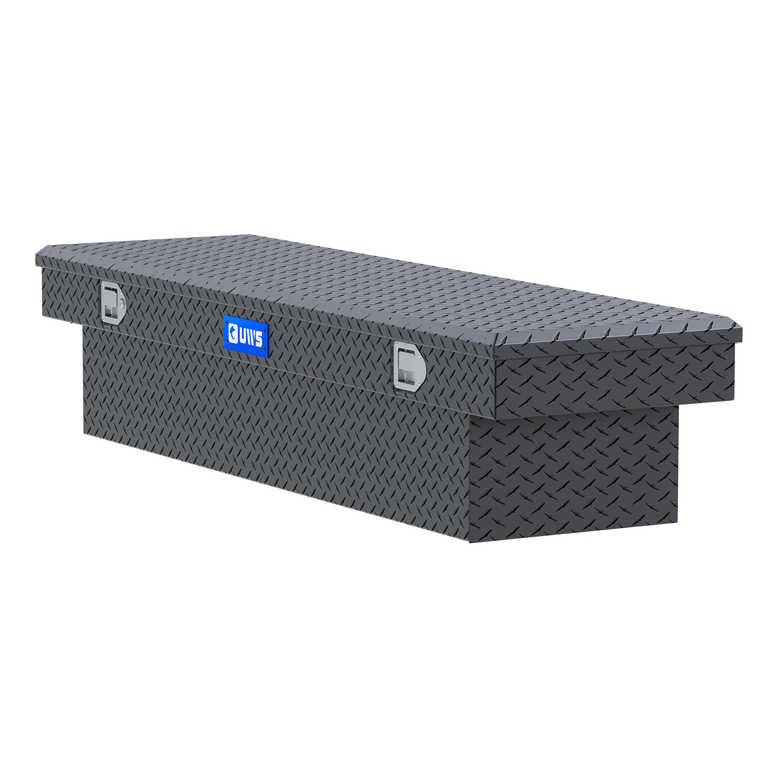 UWS EC10513 69-Inch Matte Black Heavy-Wall Aluminum Truck Tool Box, RigidCore Lid