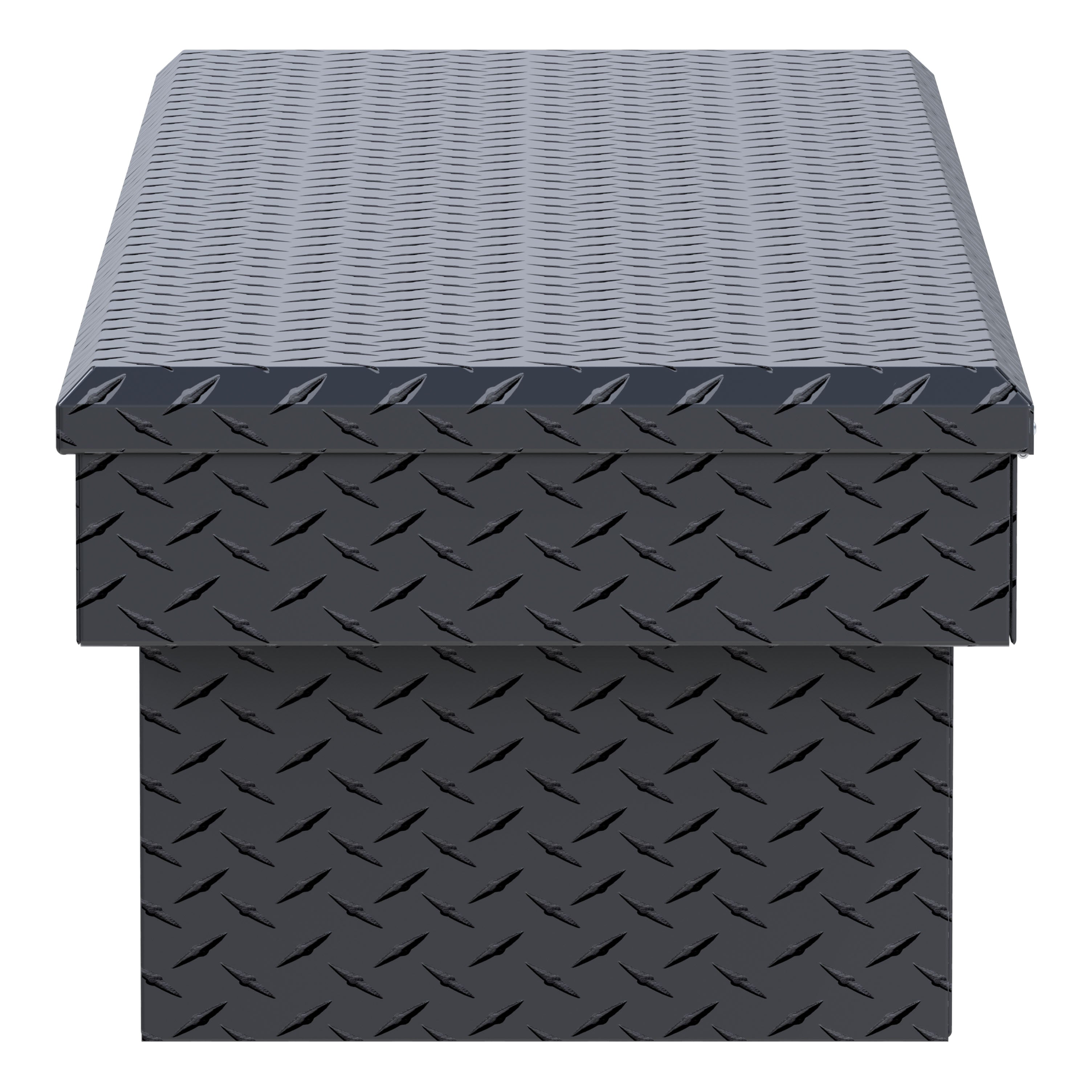 UWS EC10513 69-Inch Matte Black Heavy-Wall Aluminum Truck Tool Box, RigidCore Lid