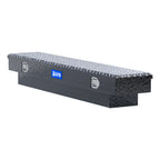 UWS EC10532 69-Inch Gloss Black Heavy-Wall Aluminum Slim Truck Tool Box, RigidCore Lid