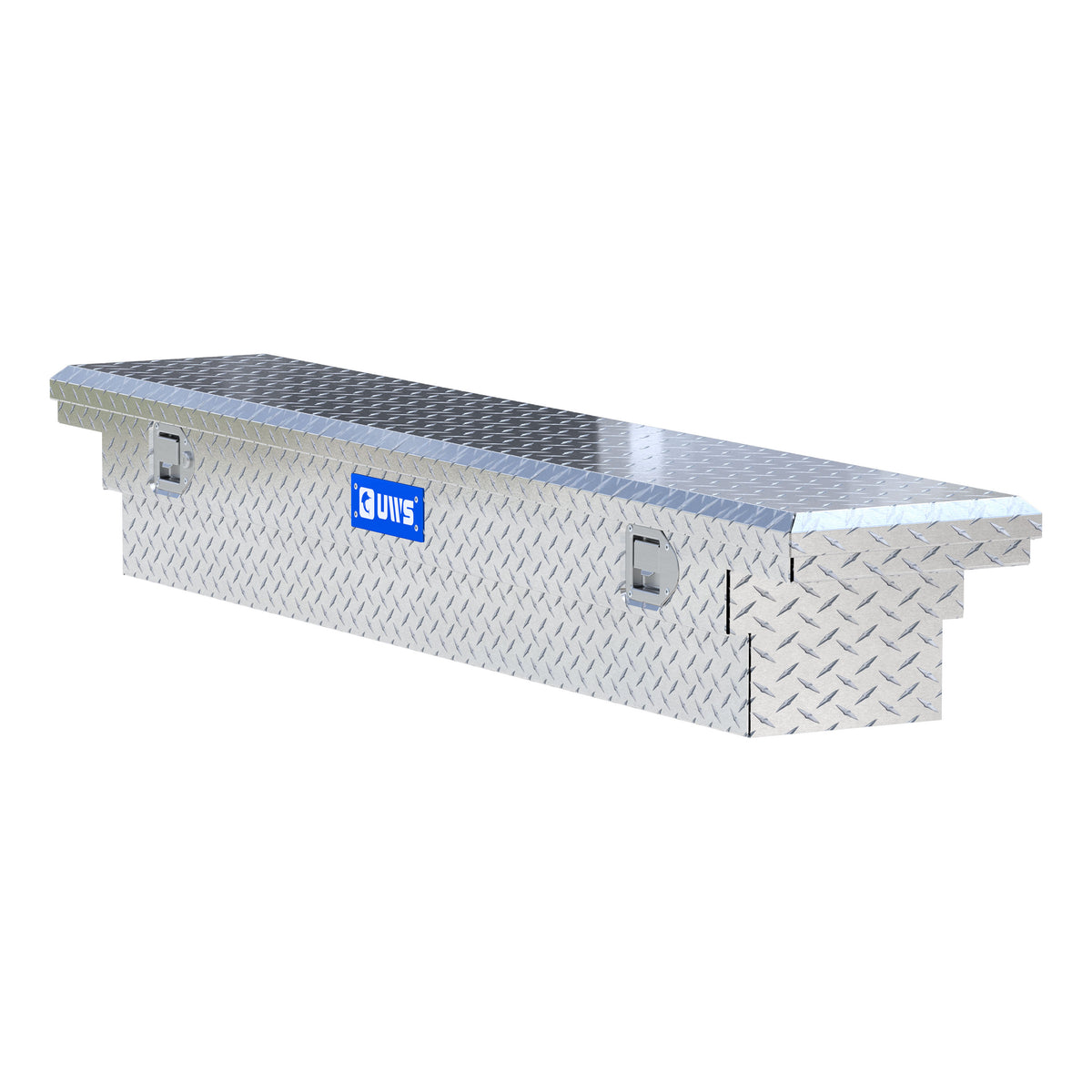 UWS EC10541 69-Inch Heavy-Wall Aluminum Slim Truck Tool Box with Low Profile, RigidCore Lid