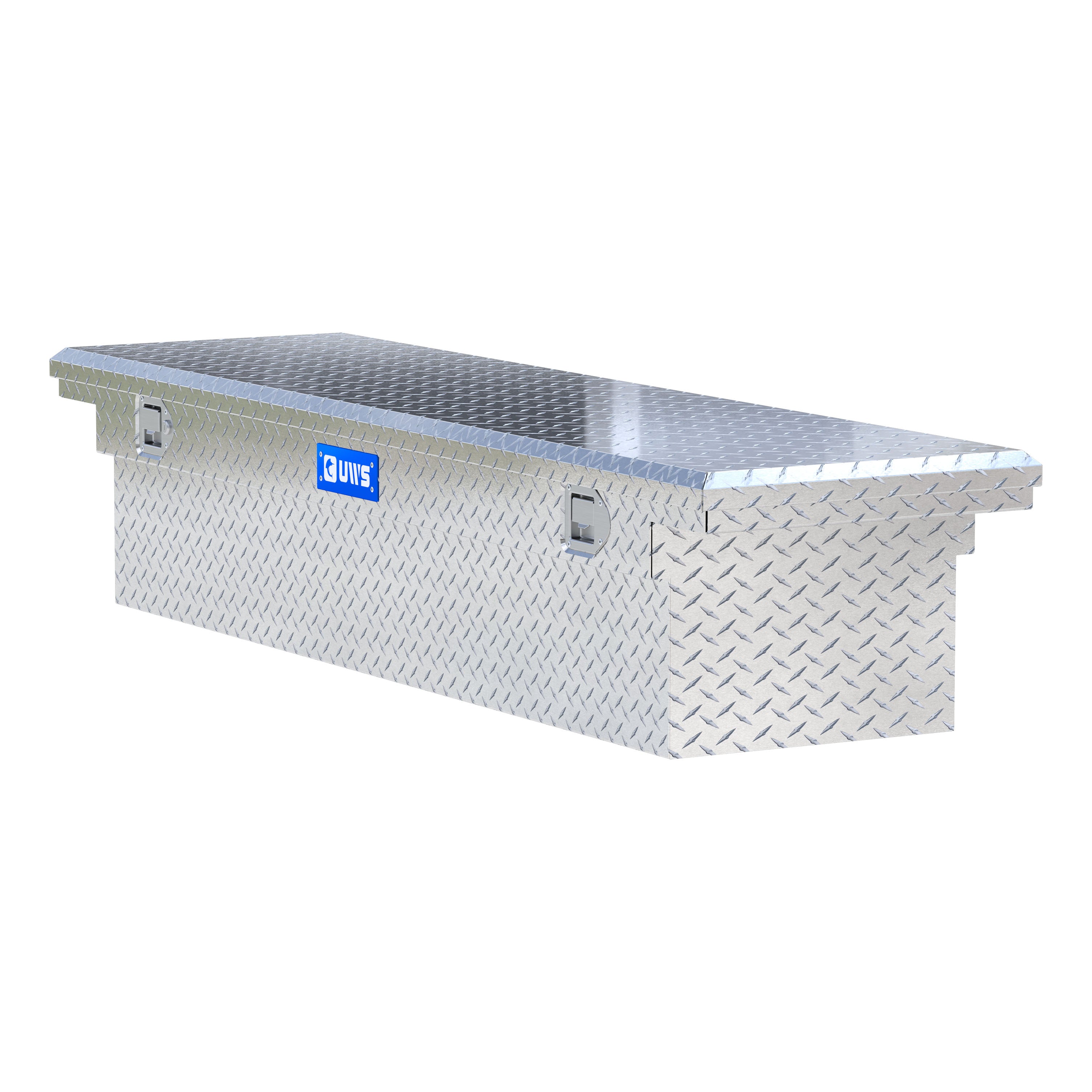 UWS EC10581 72-Inch Heavy-Wall Aluminum Truck Tool Box with Low Profile, RigidCore Lid