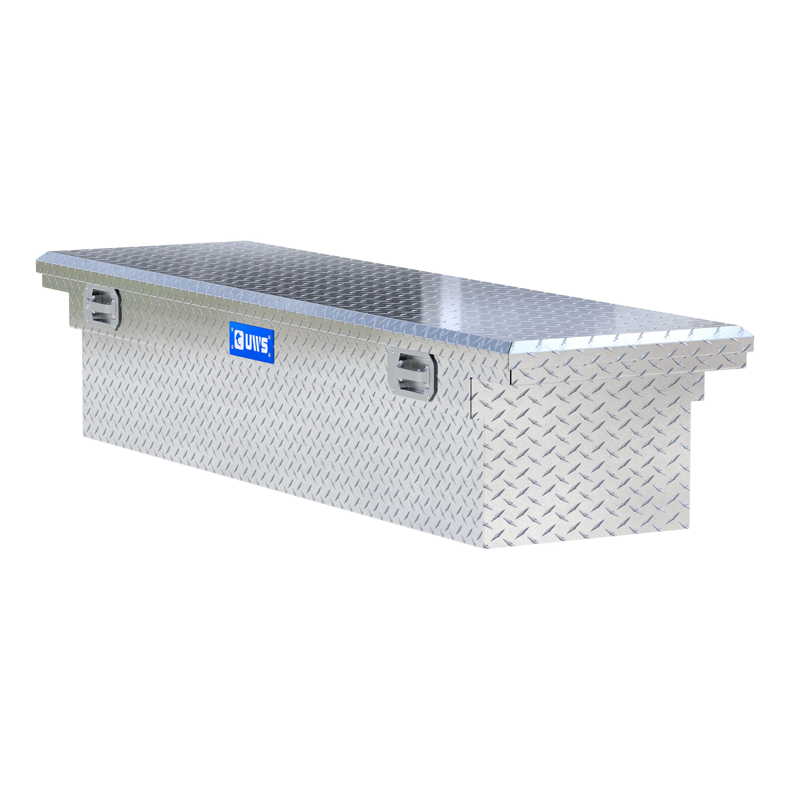 UWS EC10611 Pull Handle 72-Inch Heavy-Wall Aluminum Truck Tool Box with Low Profile, RigidCore Lid