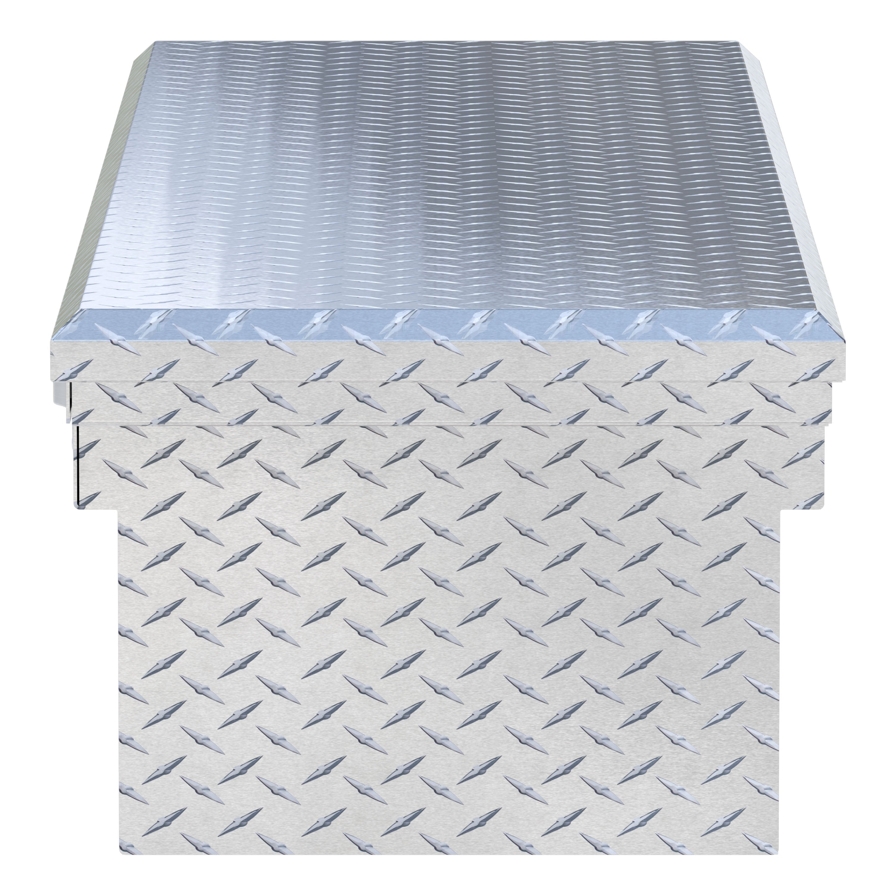 UWS EC10611 Pull Handle 72-Inch Heavy-Wall Aluminum Truck Tool Box with Low Profile, RigidCore Lid