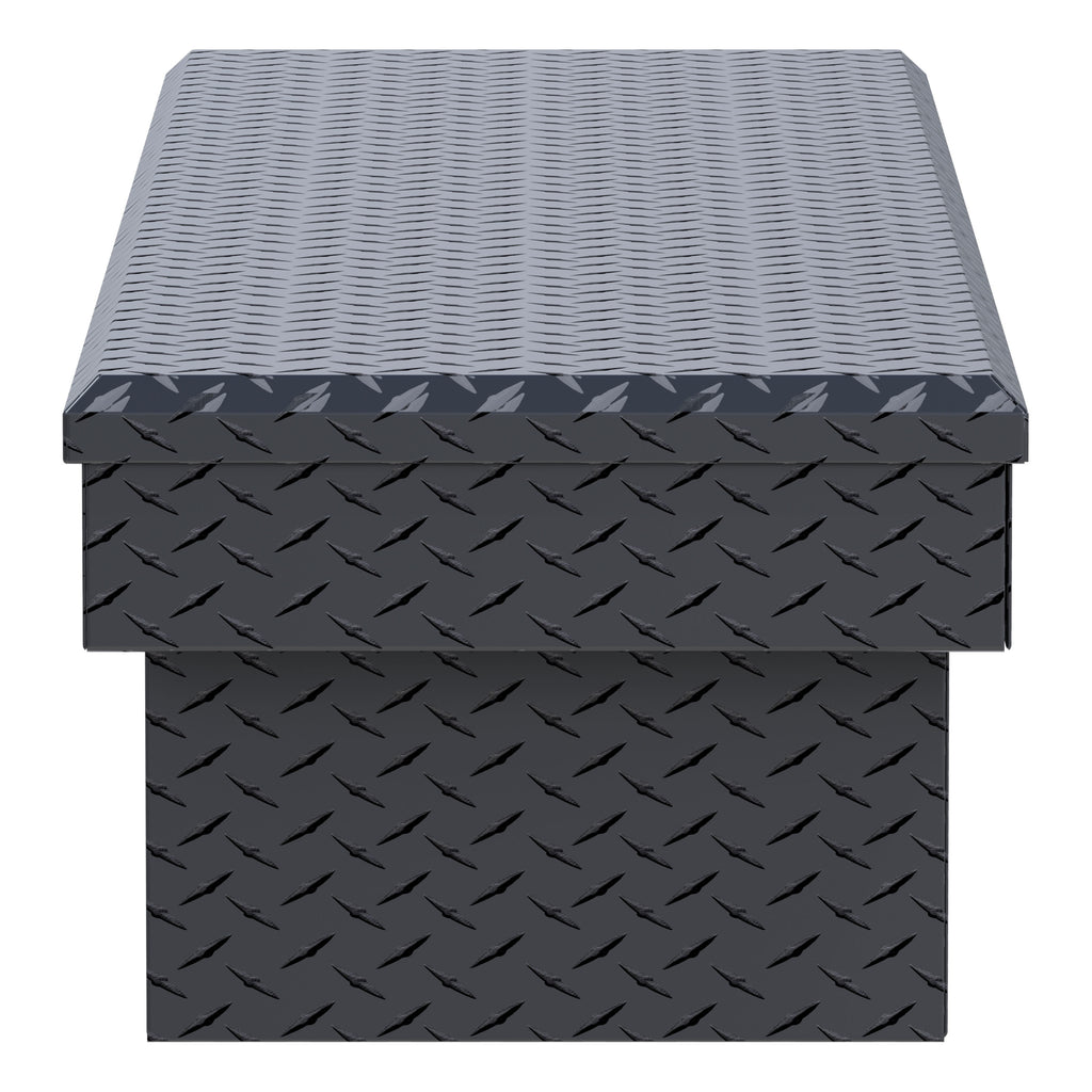 UWS EC10643 72-Inch Matte Black Heavy-Wall Aluminum Truck Tool Box, RigidCore Lid