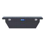 UWS EC10783 69-Inch Matte Black Heavy-Wall Aluminum Deep Angled Truck Tool Box with Low Profile, RigidCore Lid