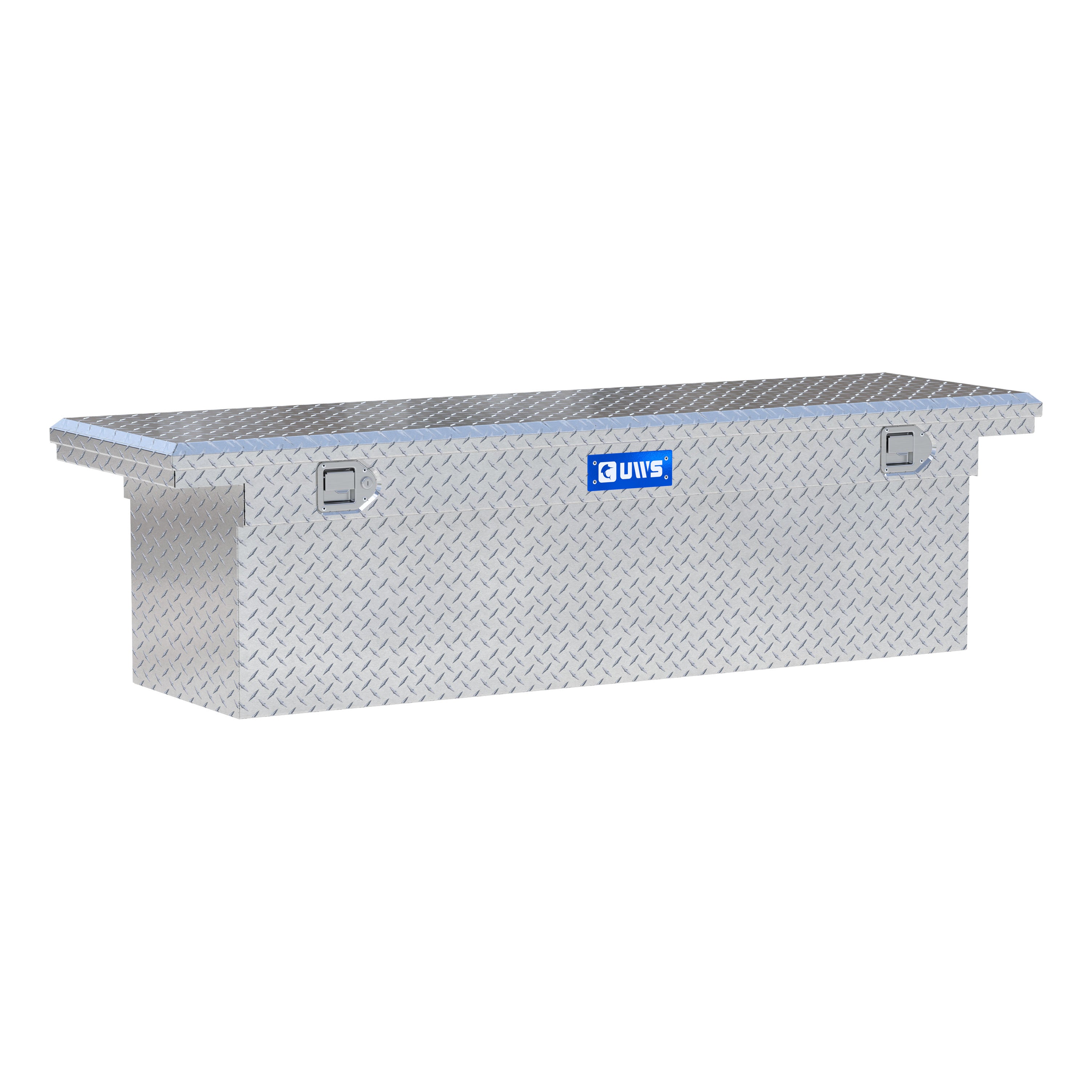 UWS EC10791 69-Inch Heavy-Wall Aluminum Deep Truck Tool Box with Low Profile, RigidCore Lid