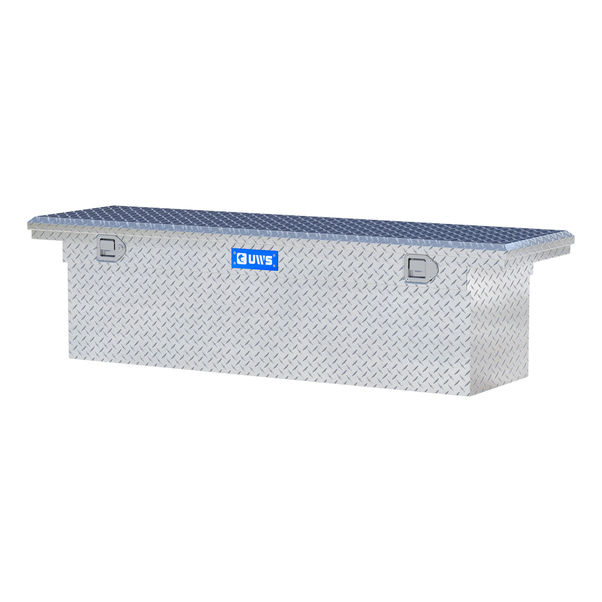 UWS EC10791 69-Inch Heavy-Wall Aluminum Deep Truck Tool Box with Low Profile, RigidCore Lid