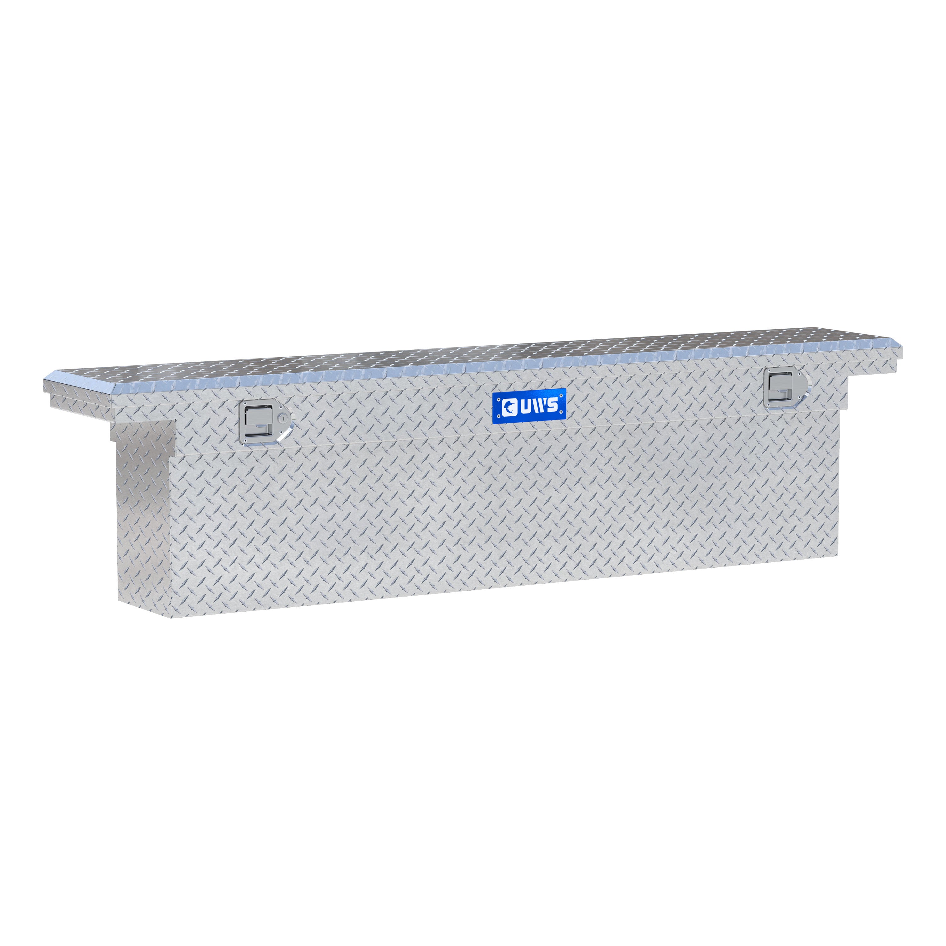 UWS EC10871 72-Inch Heavy-Wall Aluminum Deep Slim Truck Tool Box with Low Profile, RigidCore Lid