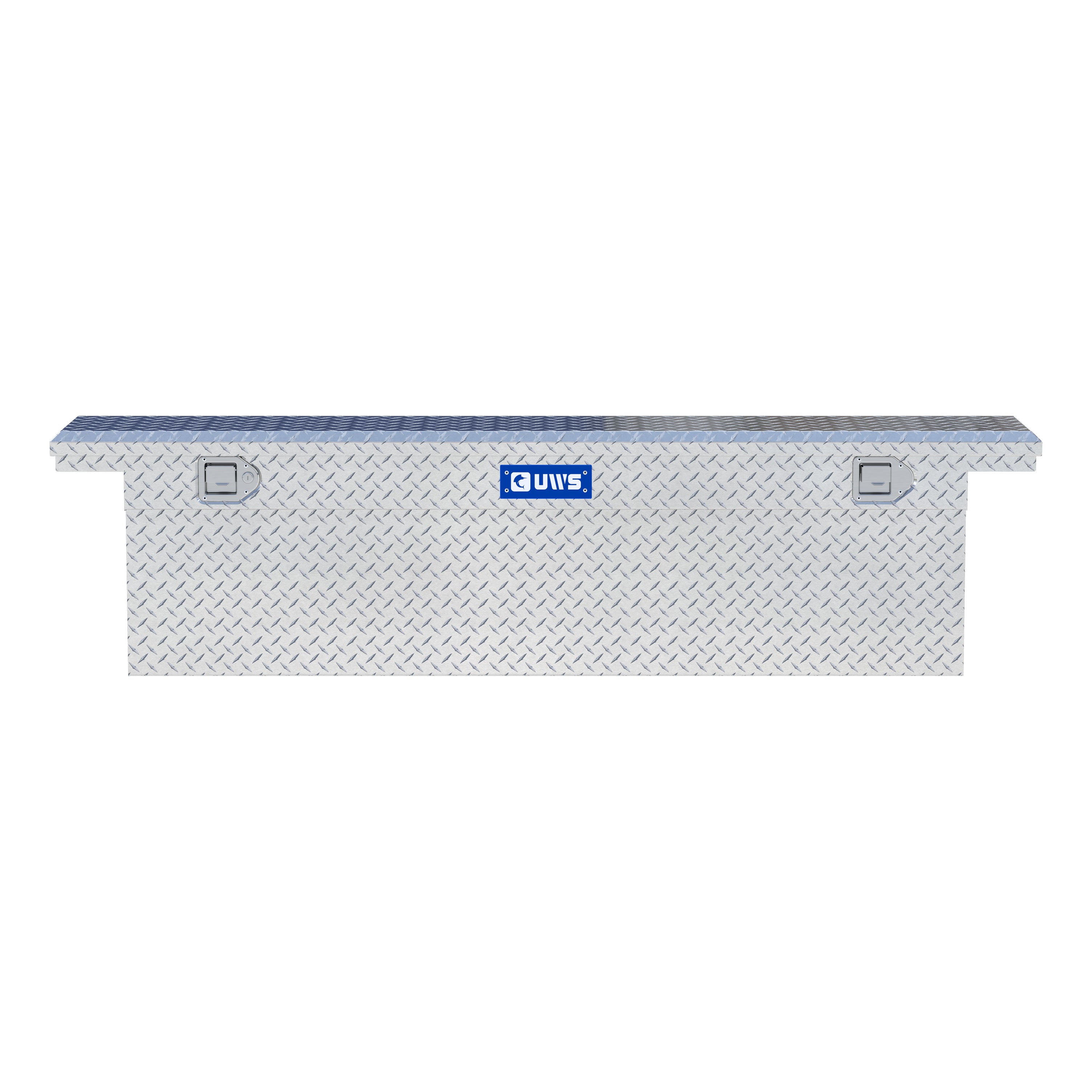 UWS EC10871 72-Inch Heavy-Wall Aluminum Deep Slim Truck Tool Box with Low Profile, RigidCore Lid