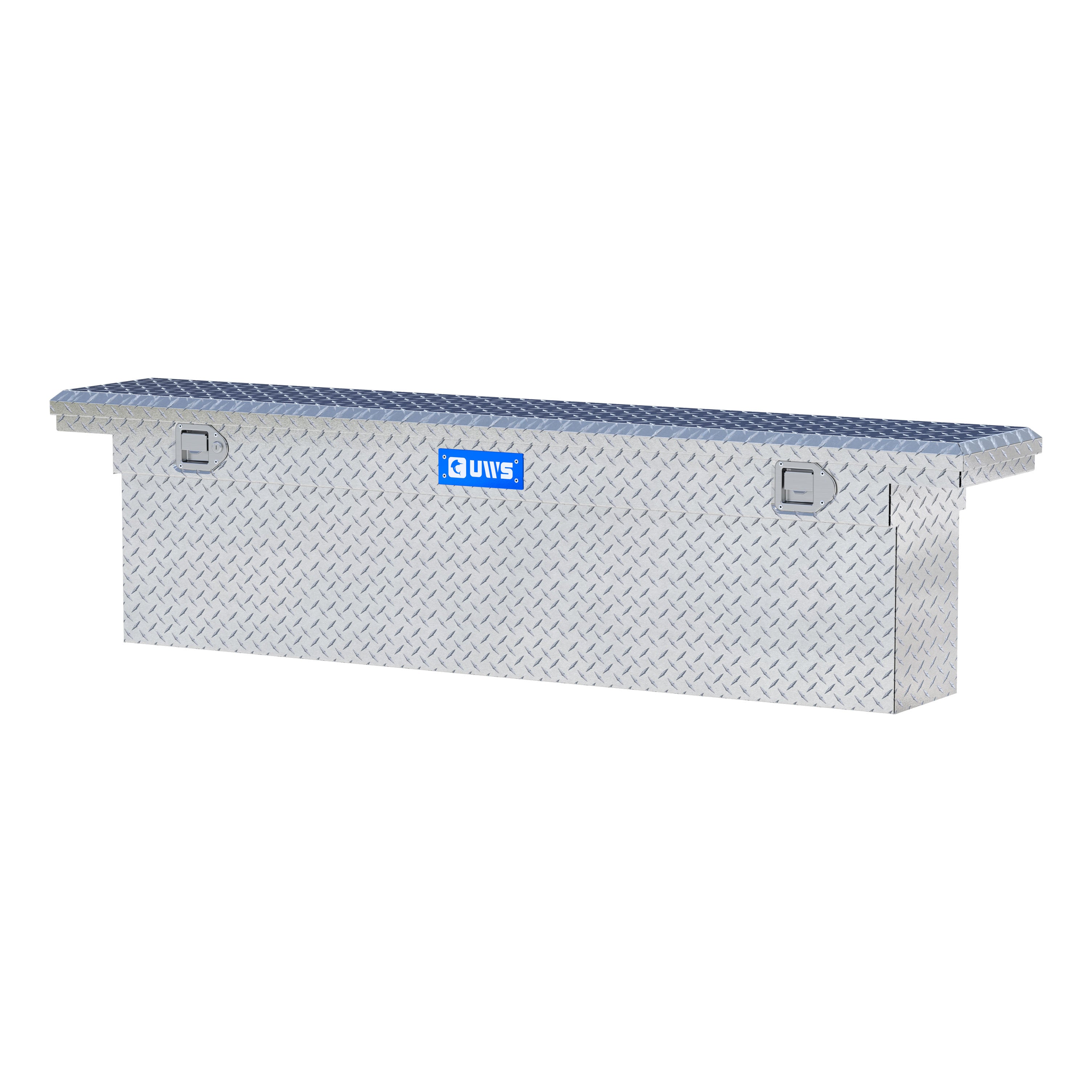 UWS EC10871 72-Inch Heavy-Wall Aluminum Deep Slim Truck Tool Box with Low Profile, RigidCore Lid