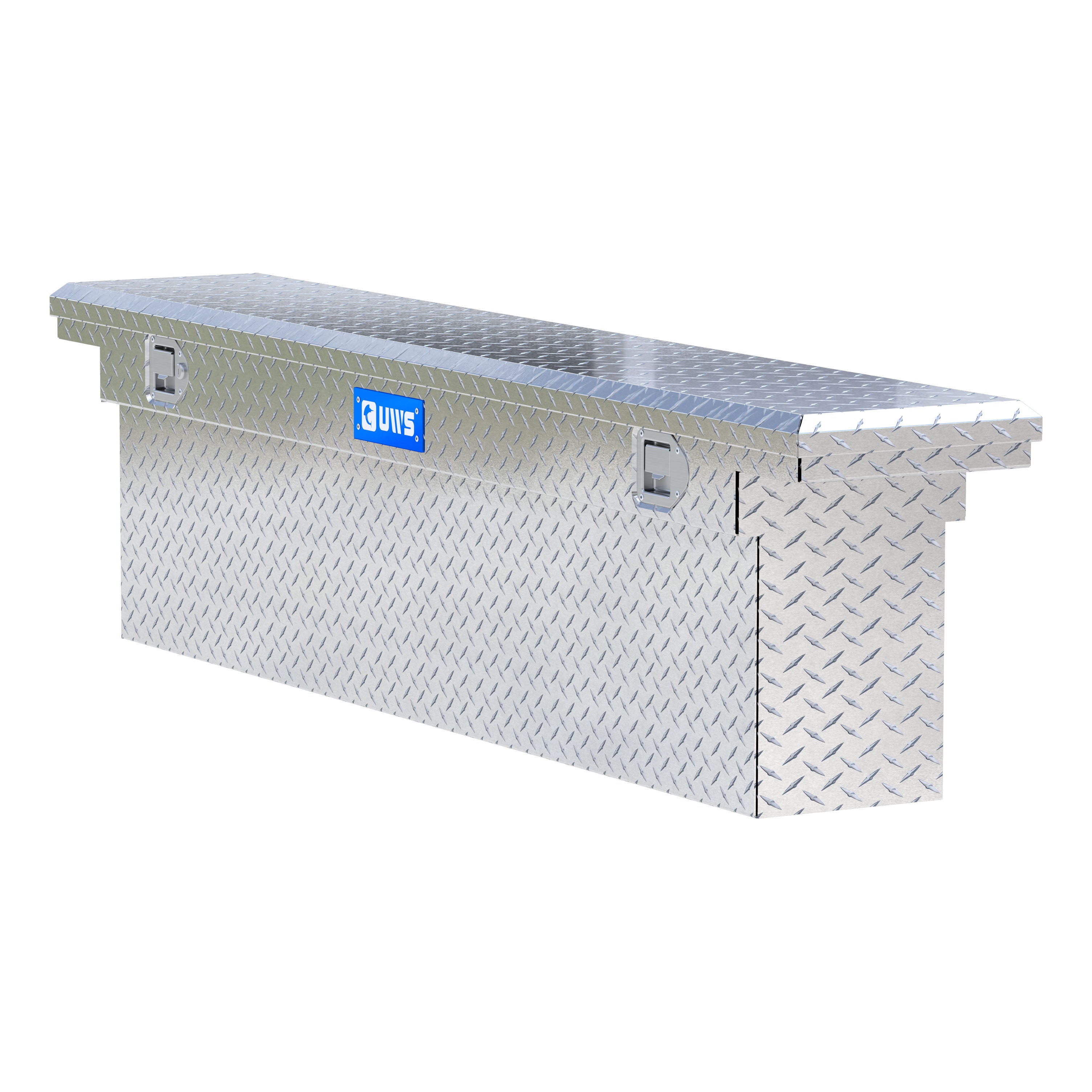 UWS EC10871 72-Inch Heavy-Wall Aluminum Deep Slim Truck Tool Box with Low Profile, RigidCore Lid