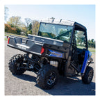 UWS EC10893-YV 59-Inch Matte Black Heavy-Wall Aluminum UTV Tool Box for Select Yamaha Viking, RigidCore Lid