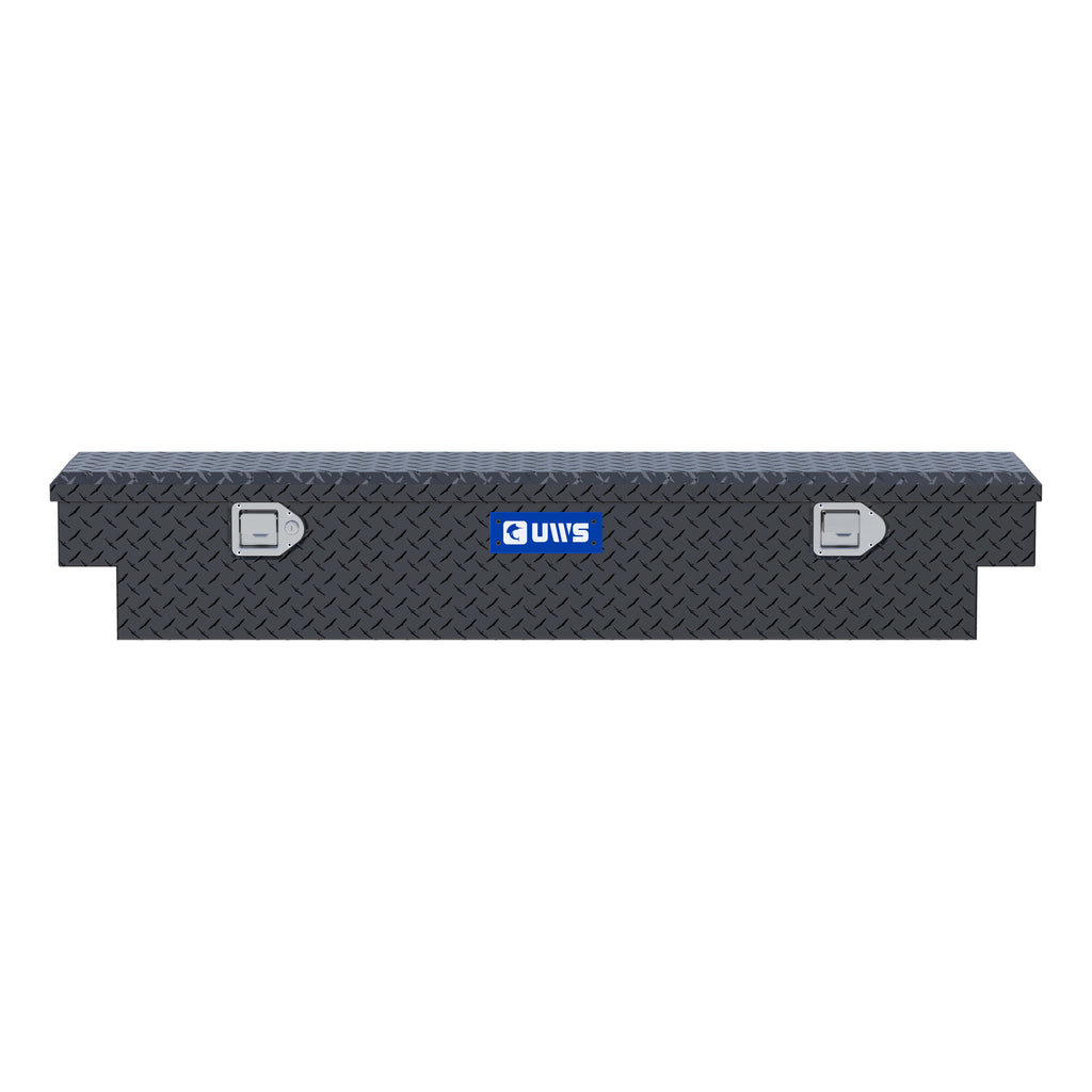 UWS EC10893 59-Inch Matte Black Heavy-Wall Aluminum UTV Tool Box, RigidCore Lid