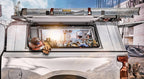 Tacoma Truck Bed Cap SmartCap EVOc Commercial White For 24-26 Toyota Tacoma 5 Foot Standard Bed RSI SmartCap
