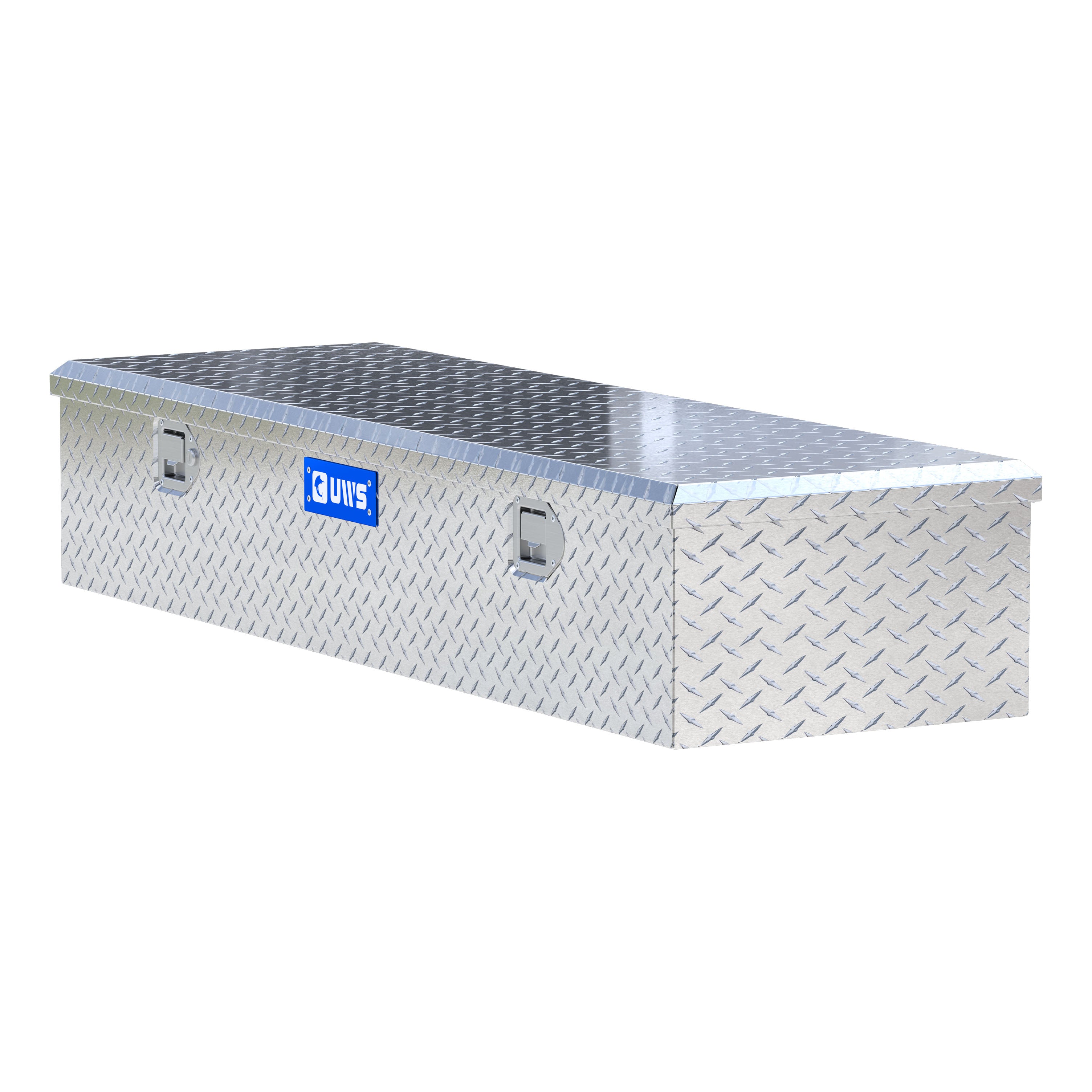 UWS EC20081 58-Inch Heavy-Wall Aluminum 5th Wheel Truck Bed Tool Box, RigidCore Lid