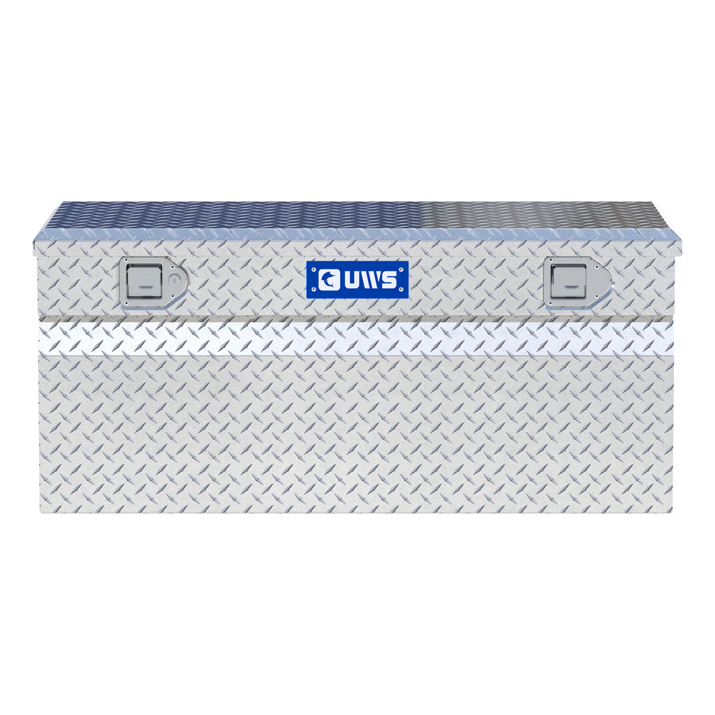 UWS EC20221 42-Inch Heavy-Wall Aluminum Wedge Truck Storage Box, RigidCore Lid