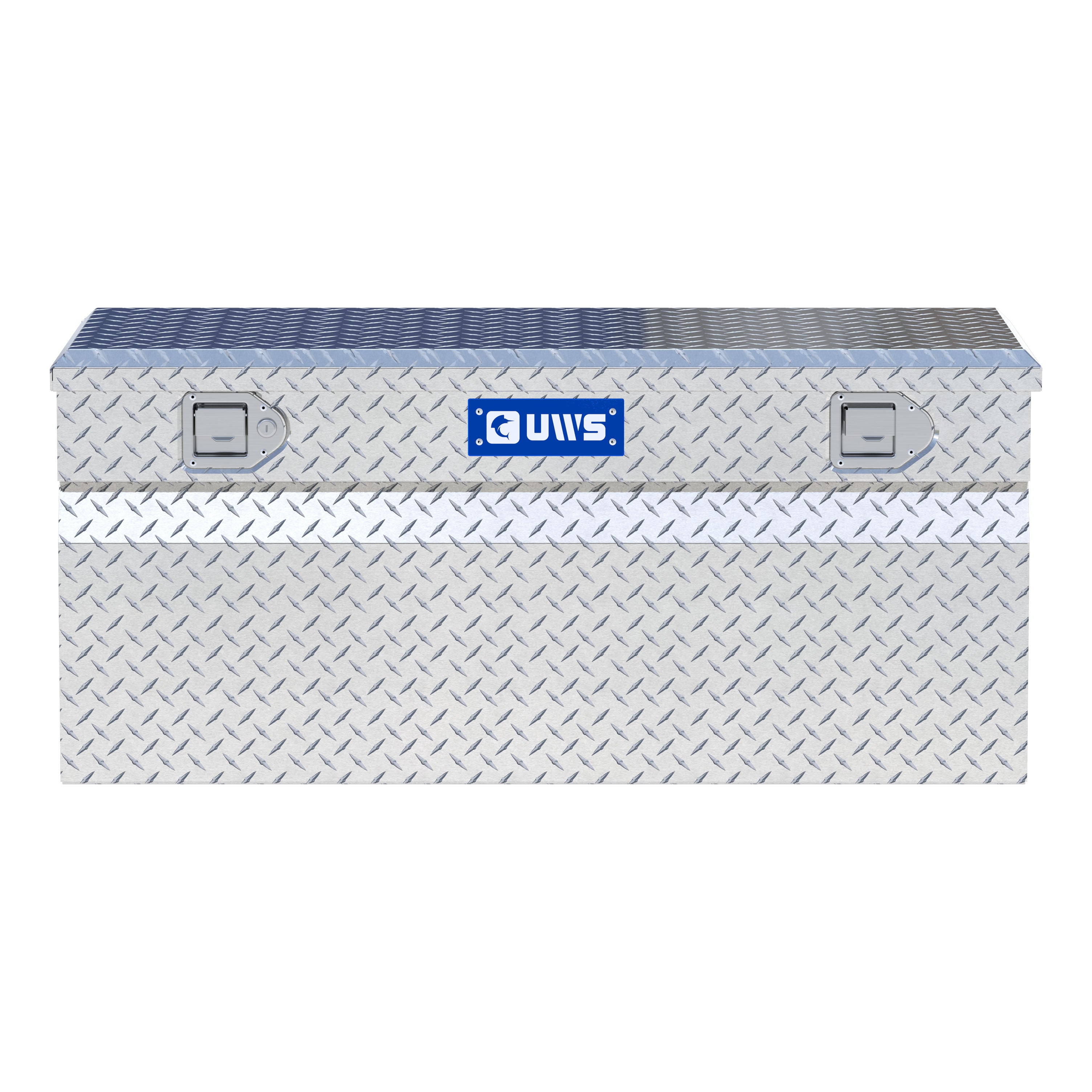 UWS EC20221 42-Inch Heavy-Wall Aluminum Wedge Truck Storage Box, RigidCore Lid