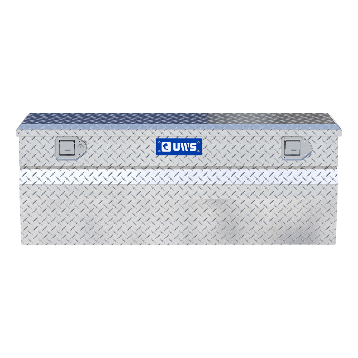 UWS EC20271 48-Inch Heavy-Wall Aluminum Wedge Truck Storage Box, RigidCore Lid