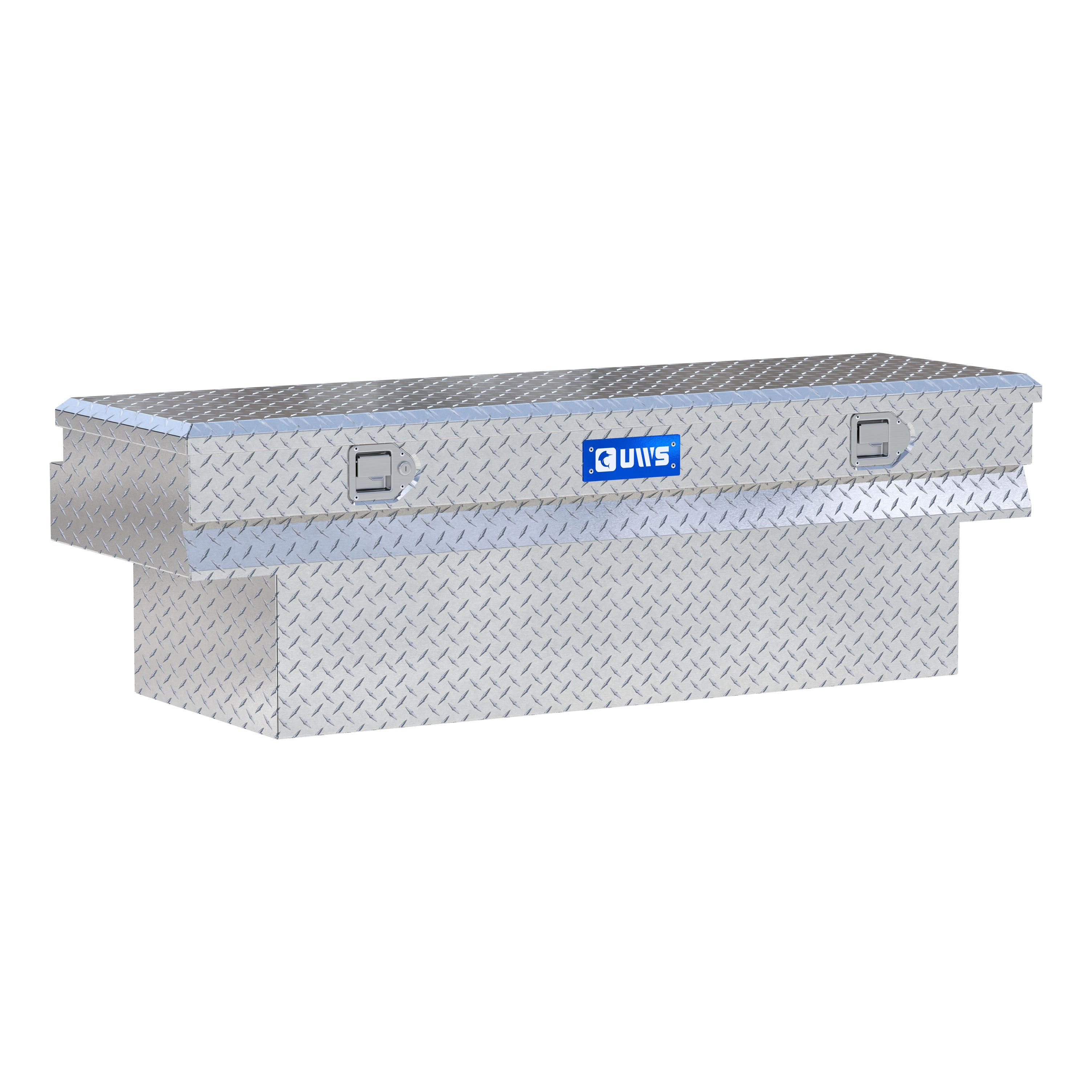 UWS EC20331 60-Inch Heavy-Wall Aluminum Notched Truck Storage Box, RigidCore Lid