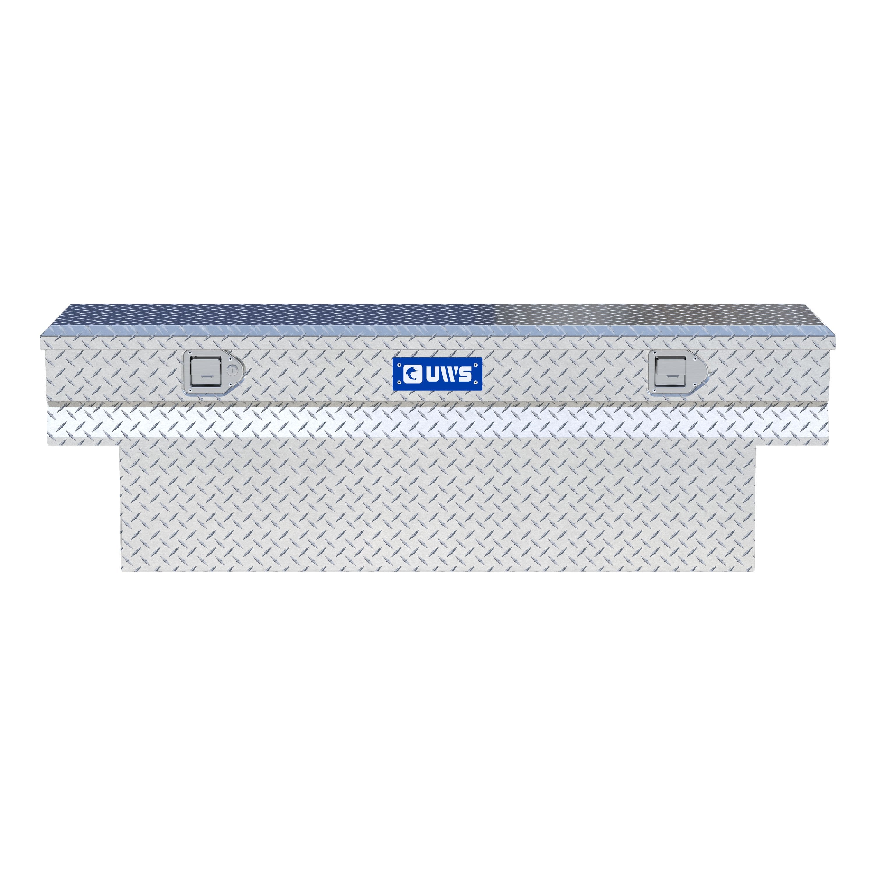 UWS EC20331 60-Inch Heavy-Wall Aluminum Notched Truck Storage Box, RigidCore Lid