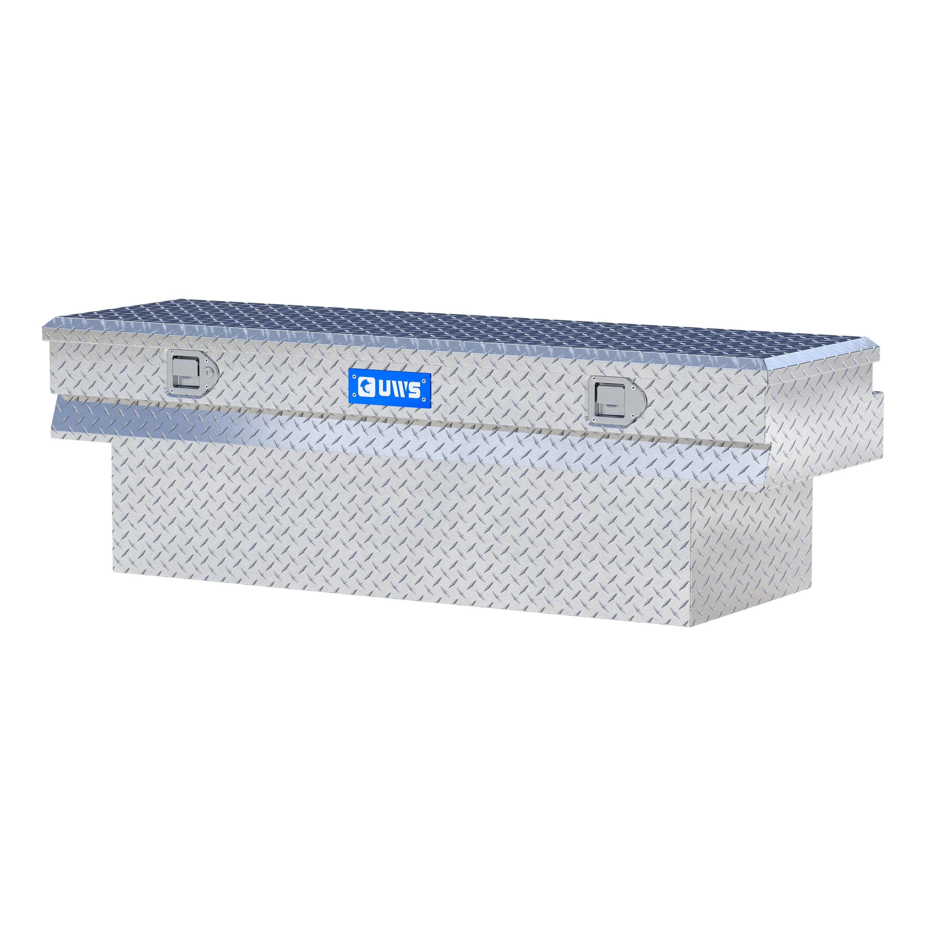UWS EC20331 60-Inch Heavy-Wall Aluminum Notched Truck Storage Box, RigidCore Lid