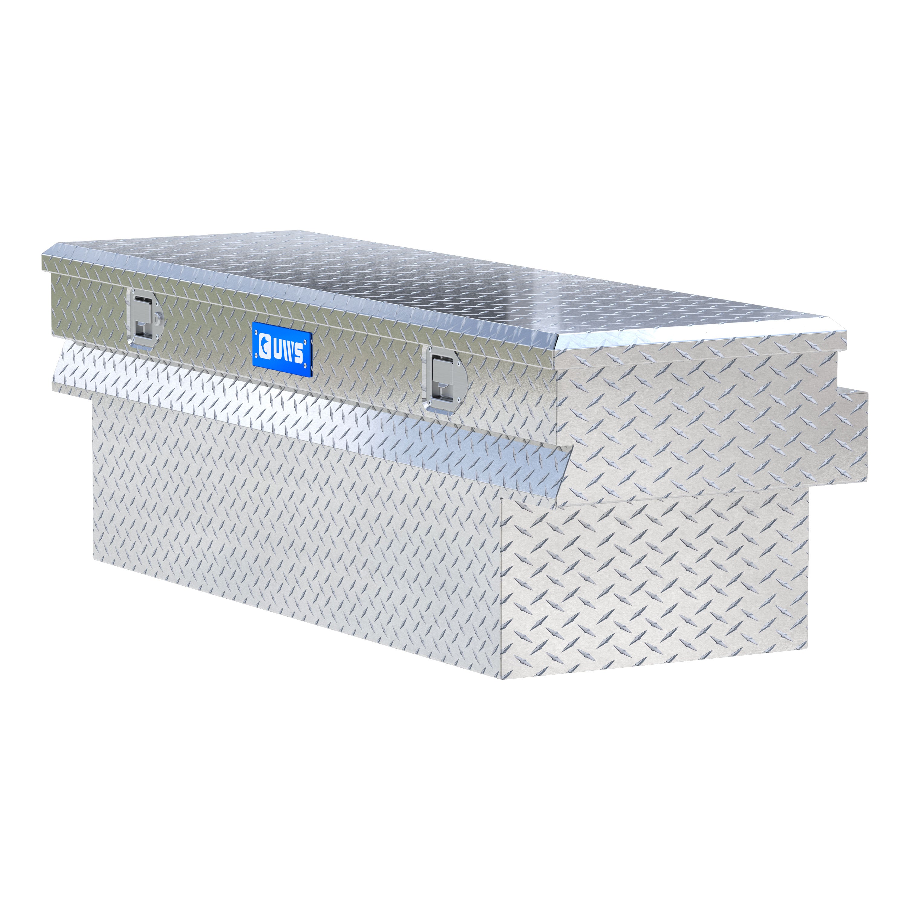 UWS EC20331 60-Inch Heavy-Wall Aluminum Notched Truck Storage Box, RigidCore Lid