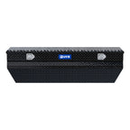 UWS EC20382 62-Inch Gloss Black Heavy-Wall Aluminum Wedge Angled Truck Storage Box, RigidCore Lid