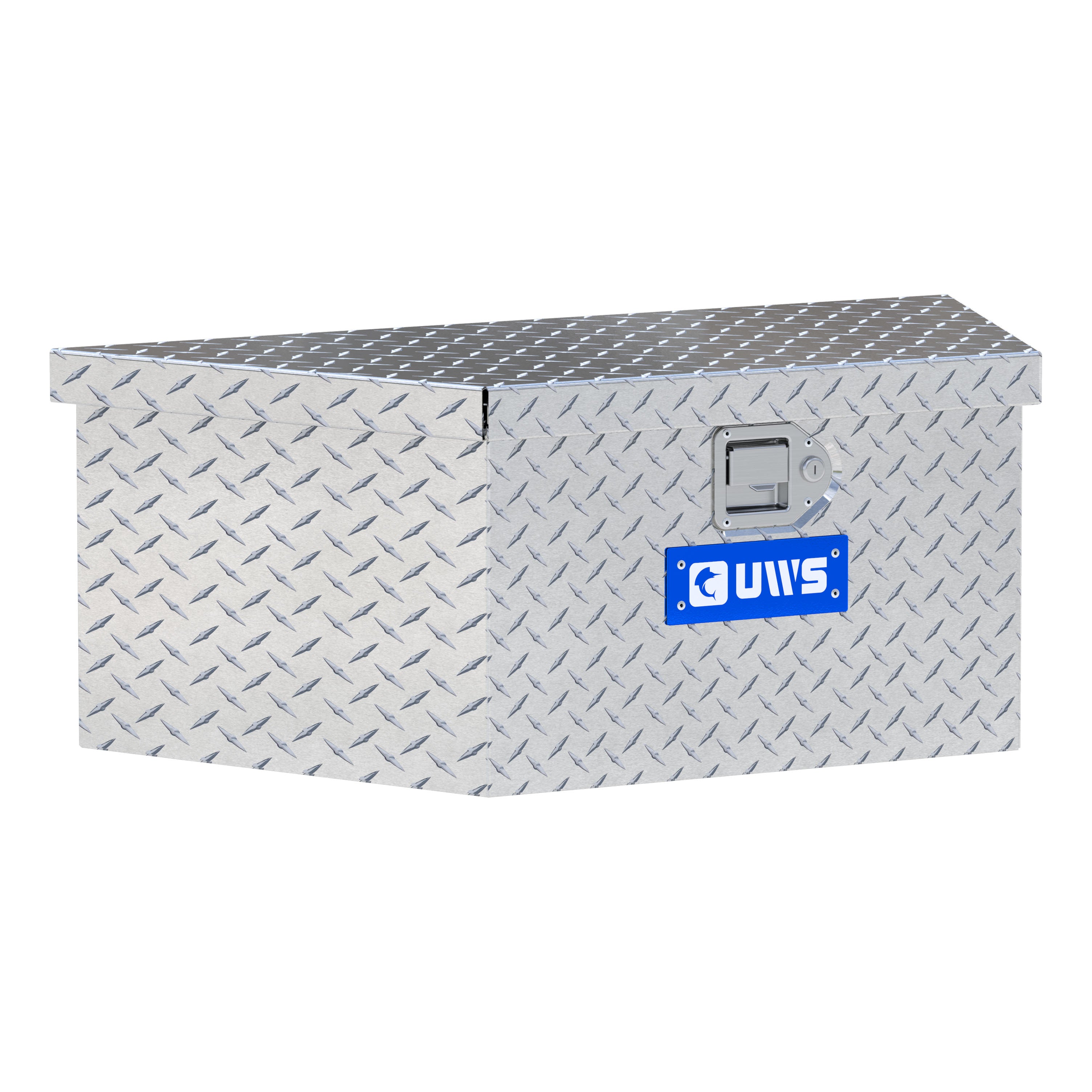 UWS EC20411 34-Inch Heavy-Wall Aluminum Trailer Tongue Tool Box with Low Profile, RigidCore Lid